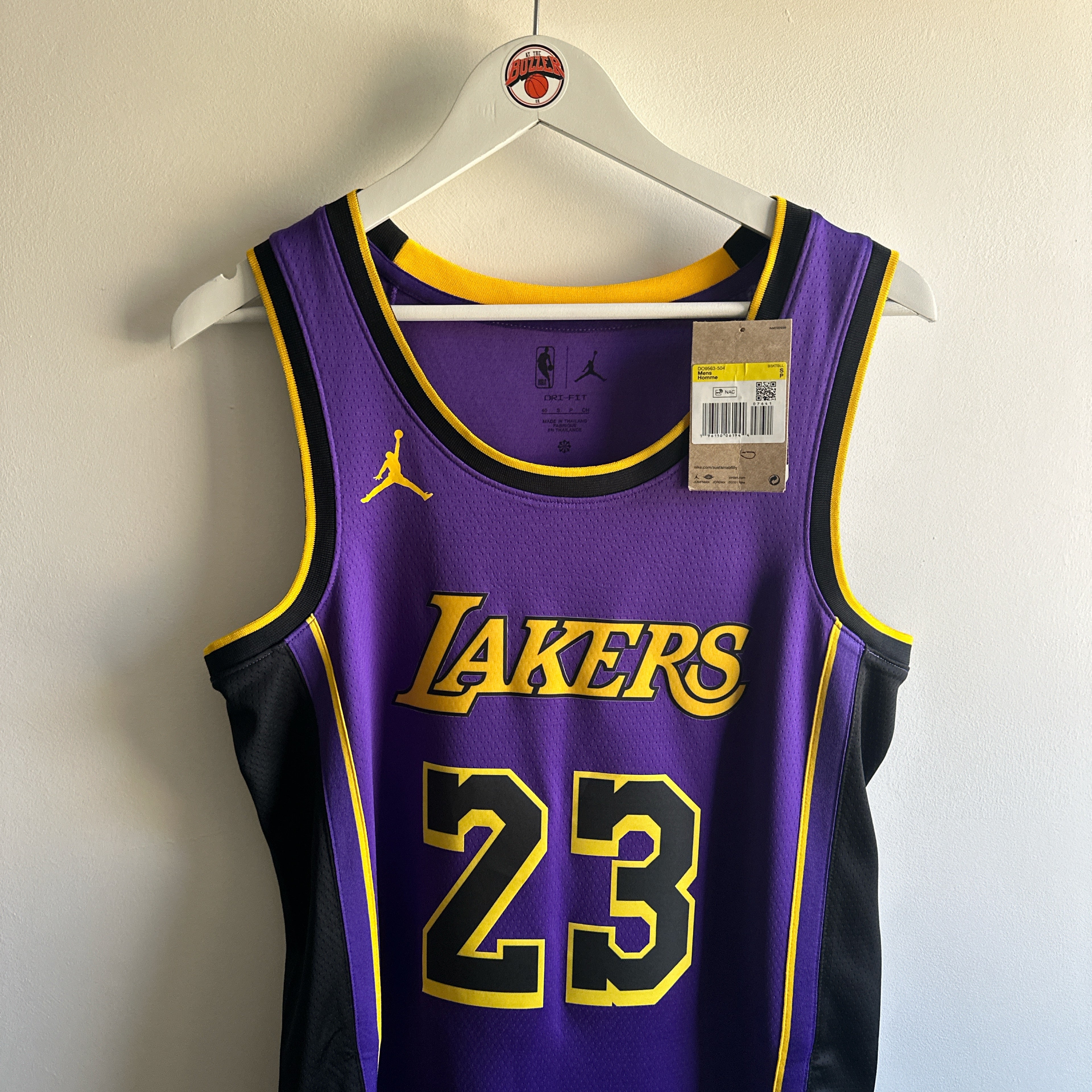 Los Angeles Lakers Lebron James Jordan jersey - Small