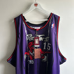 Cargar imagen en el visor de la galería, Toronto Raptors Vince Carter  Mitchell &amp; Ness jersey - 5XL
