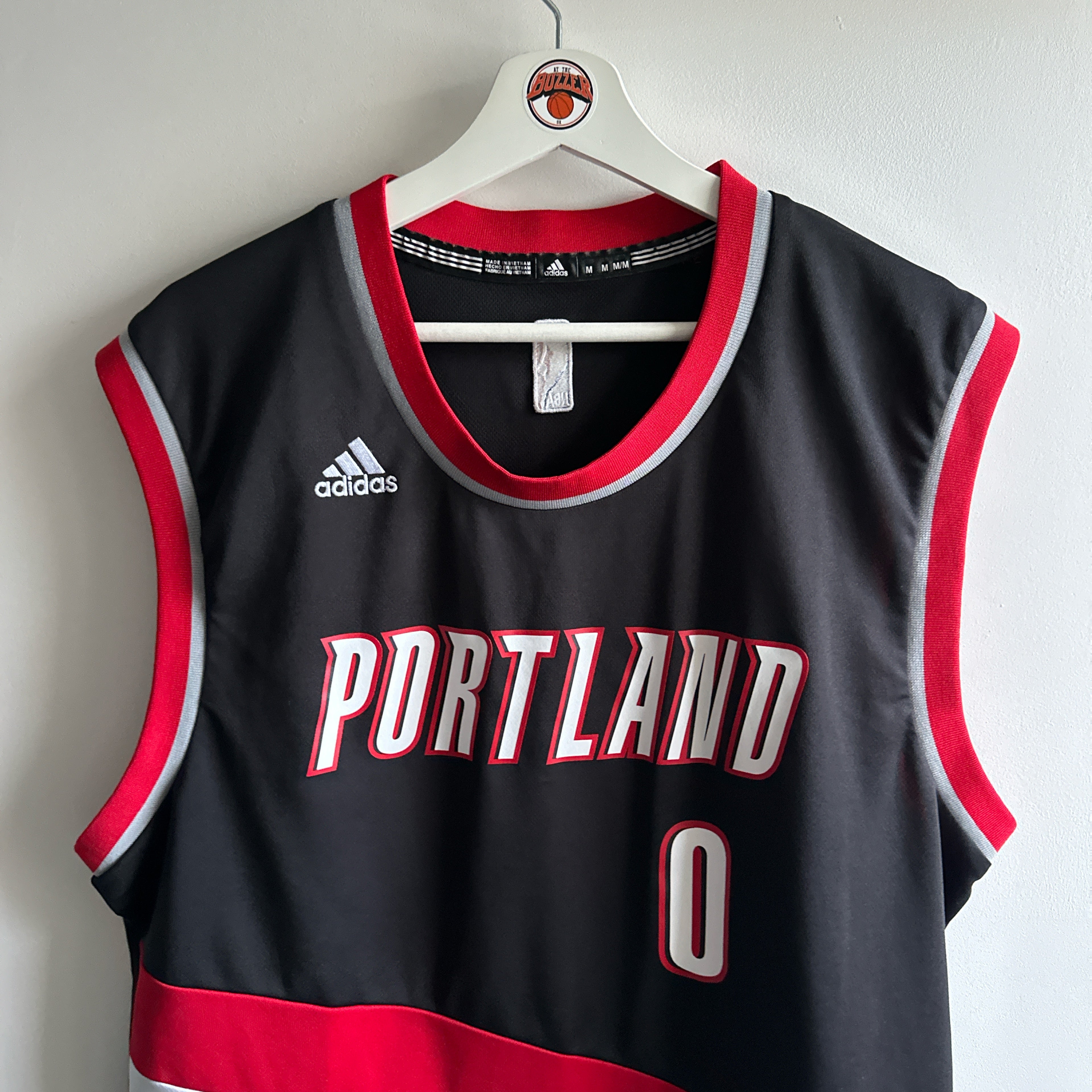 Portland Trailblazers Damien Lillard Adidas jersey - Medium