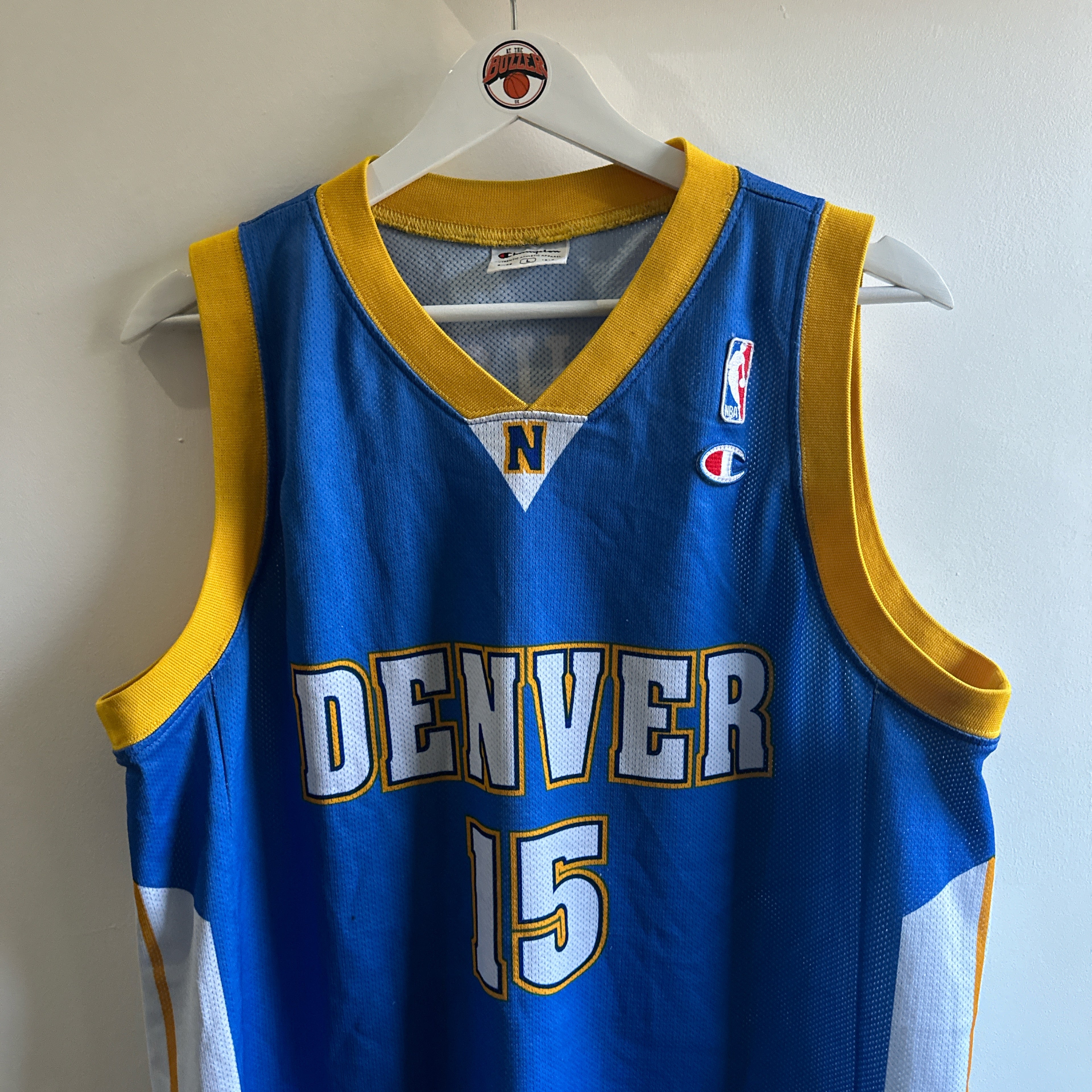 Denver Nuggets Carmelo Anthony Champion jersey - Medium (Large)