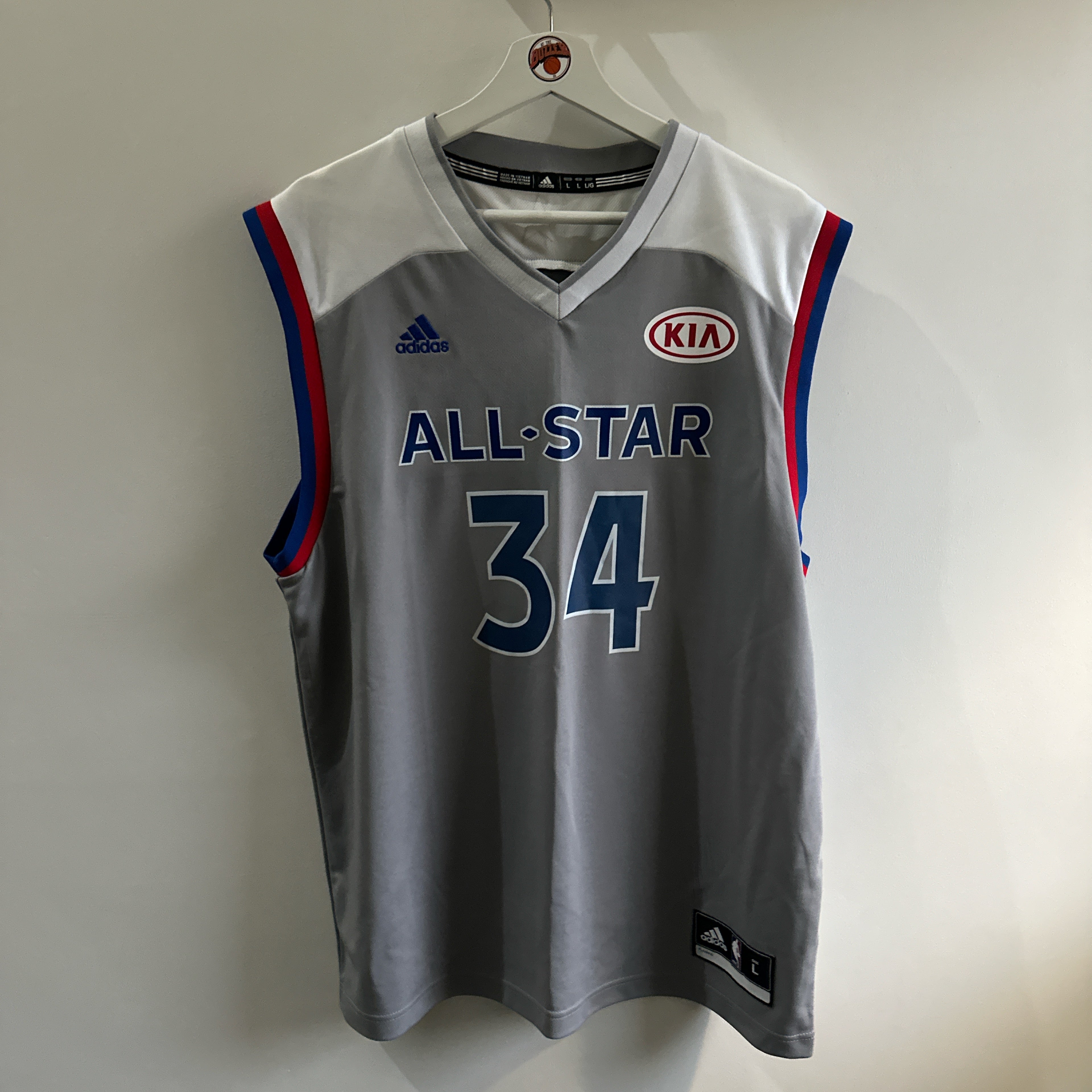 NBA All star Giannis Antetokounmpo Adidas jersey - Large