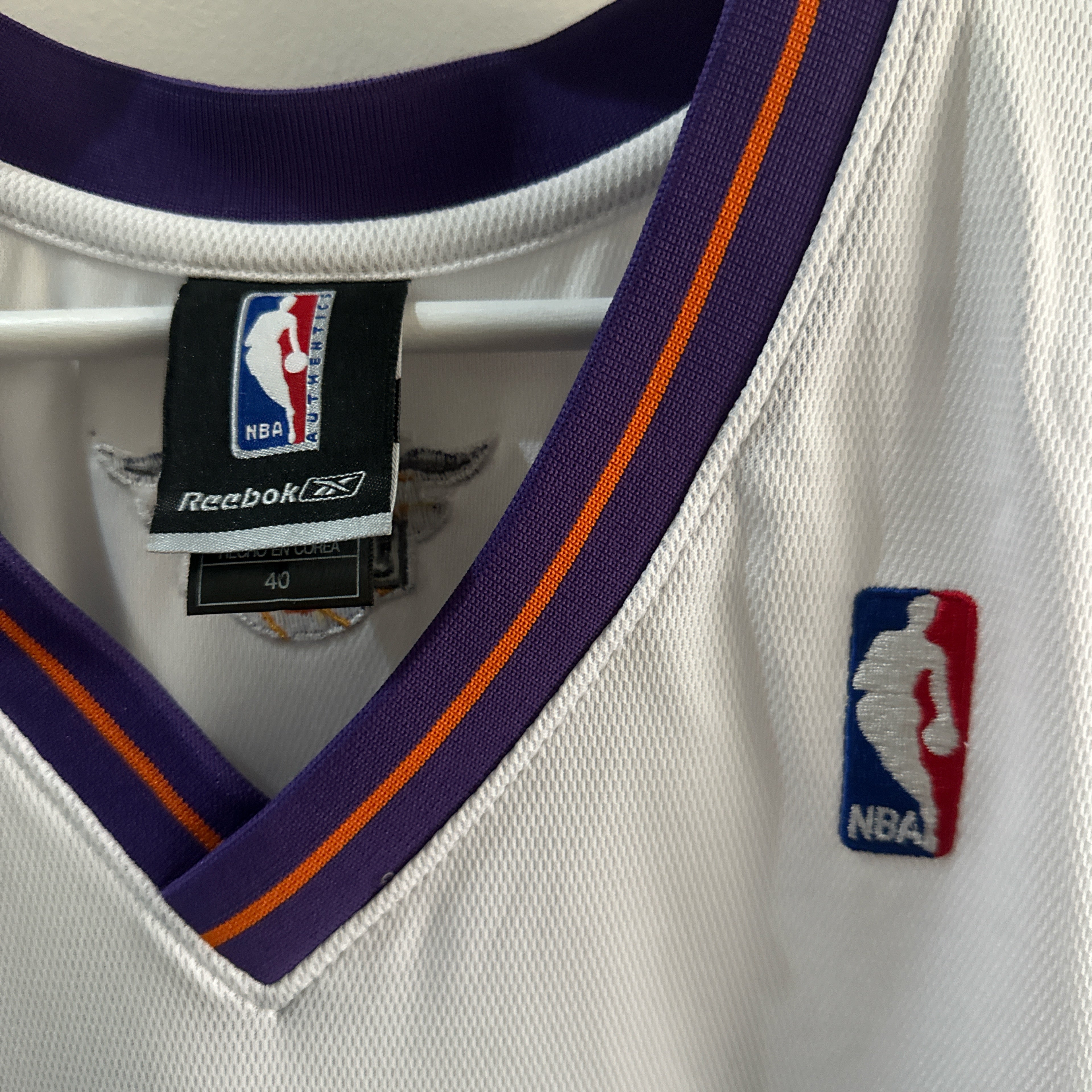 Phoenix Suns Amare Stoudemire Reebok Authentic Jersey - Large