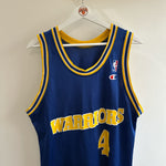 Lade das Bild in den Galerie-Viewer, Golden State Warriors Chris Webber Champion jersey - Large
