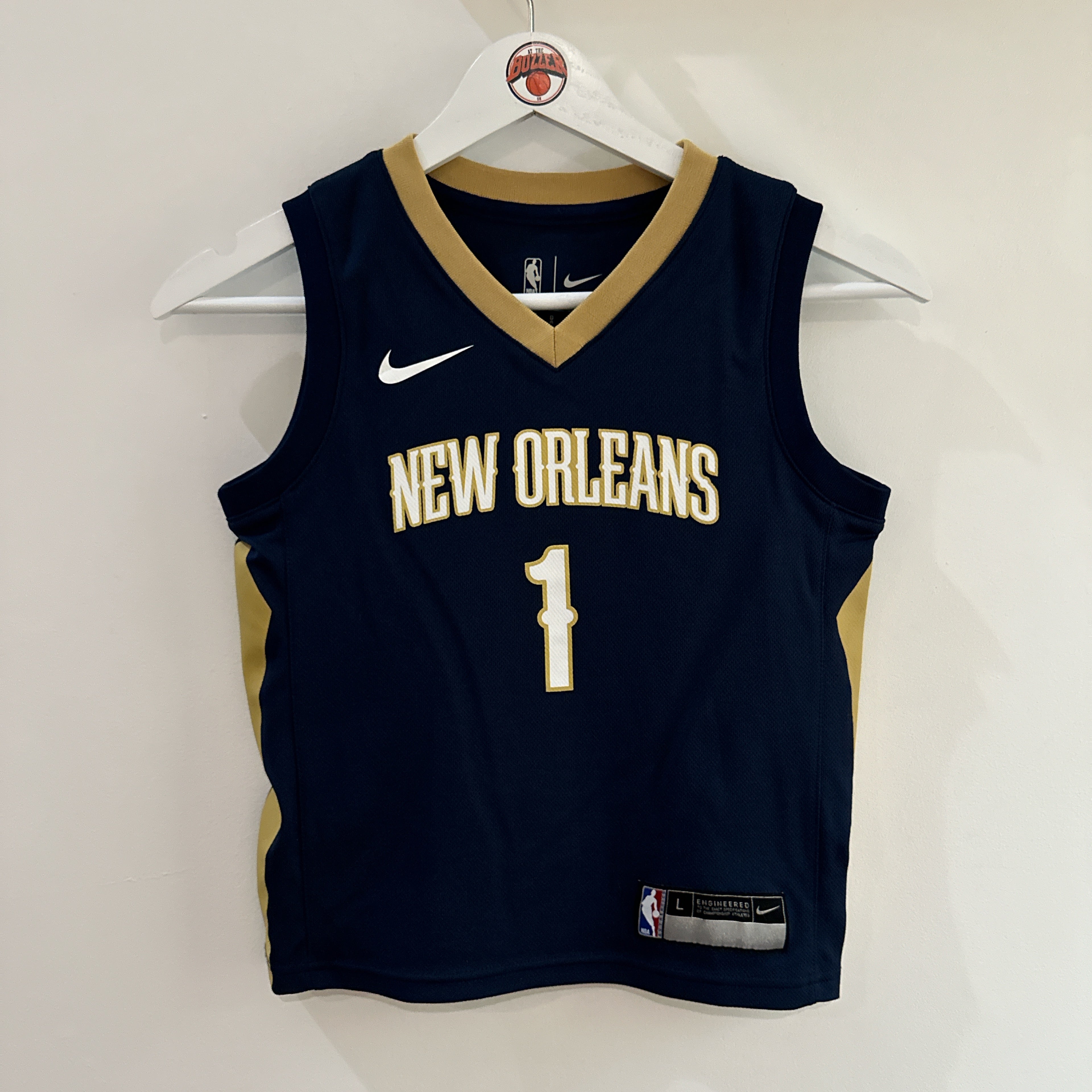 New Orleans Pelicans Zion Williamson Nike jersey - Kids Large