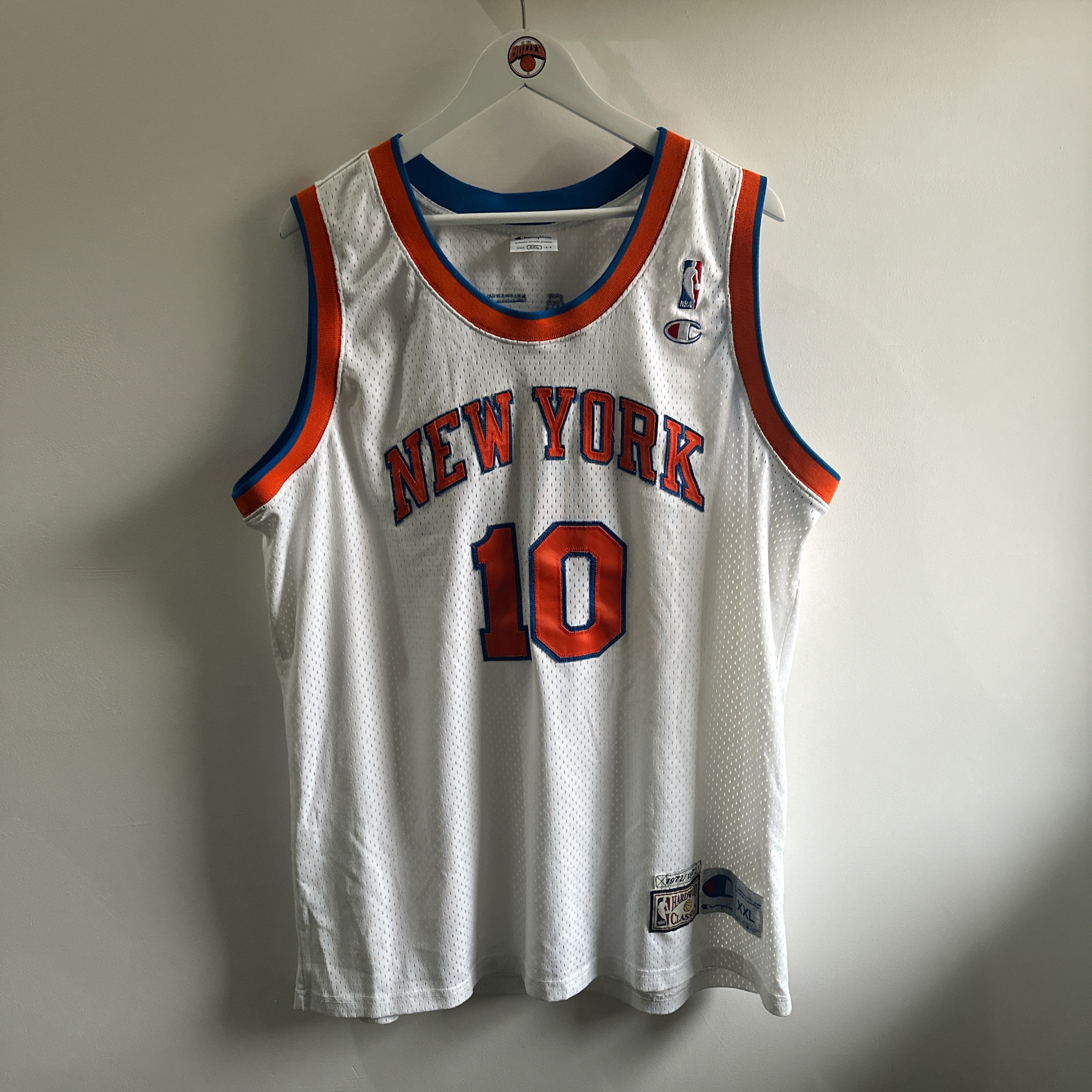 New York Knicks Walt ‘Clyde’ Frazier Champion jersey - XXL