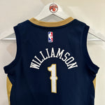 Görseli Galeri görüntüleyiciye yükleyin, New Orleans Pelicans Zion Williamson Nike jersey - Kids Large
