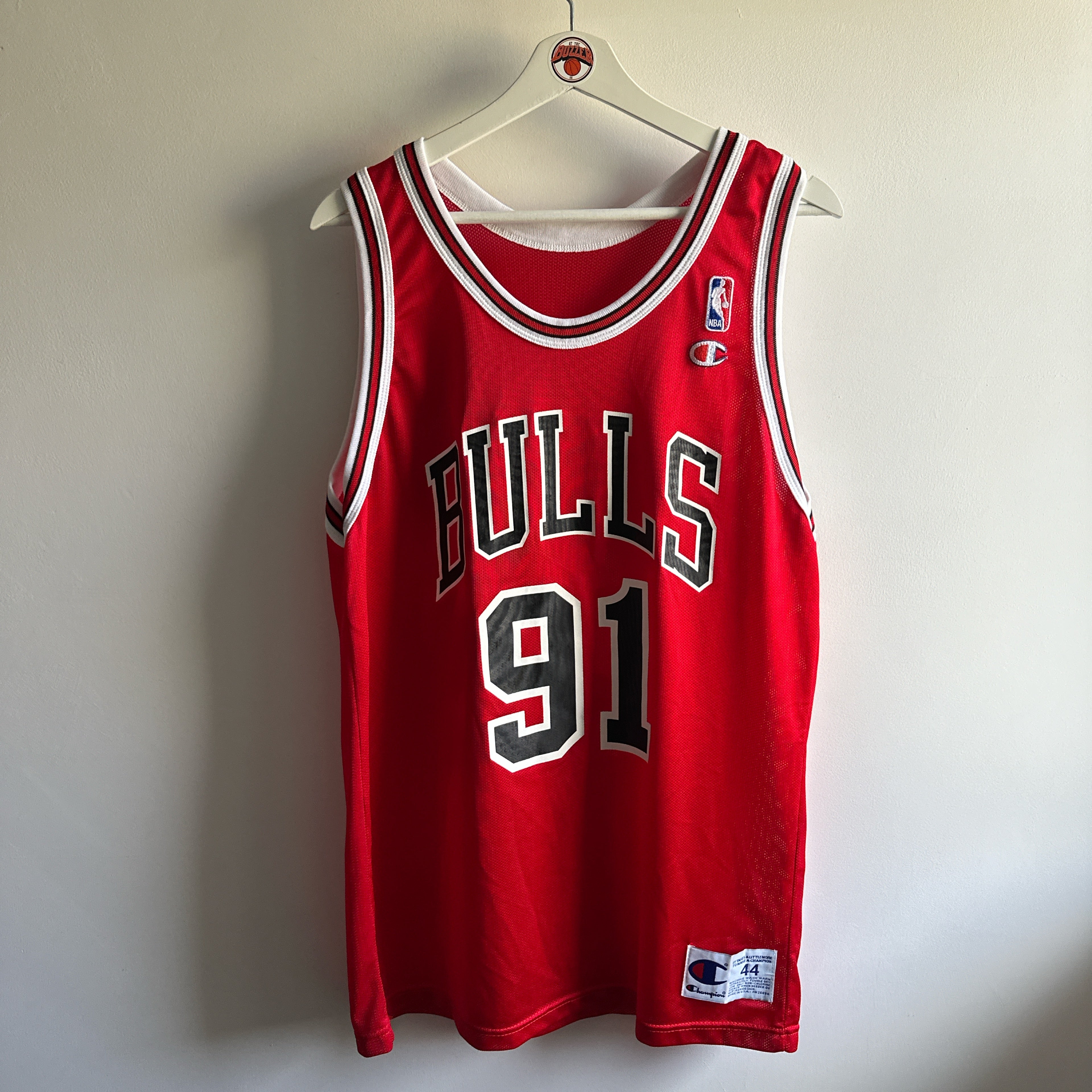 Chicago Bulls Dennis Rodman Champion jersey - Medium