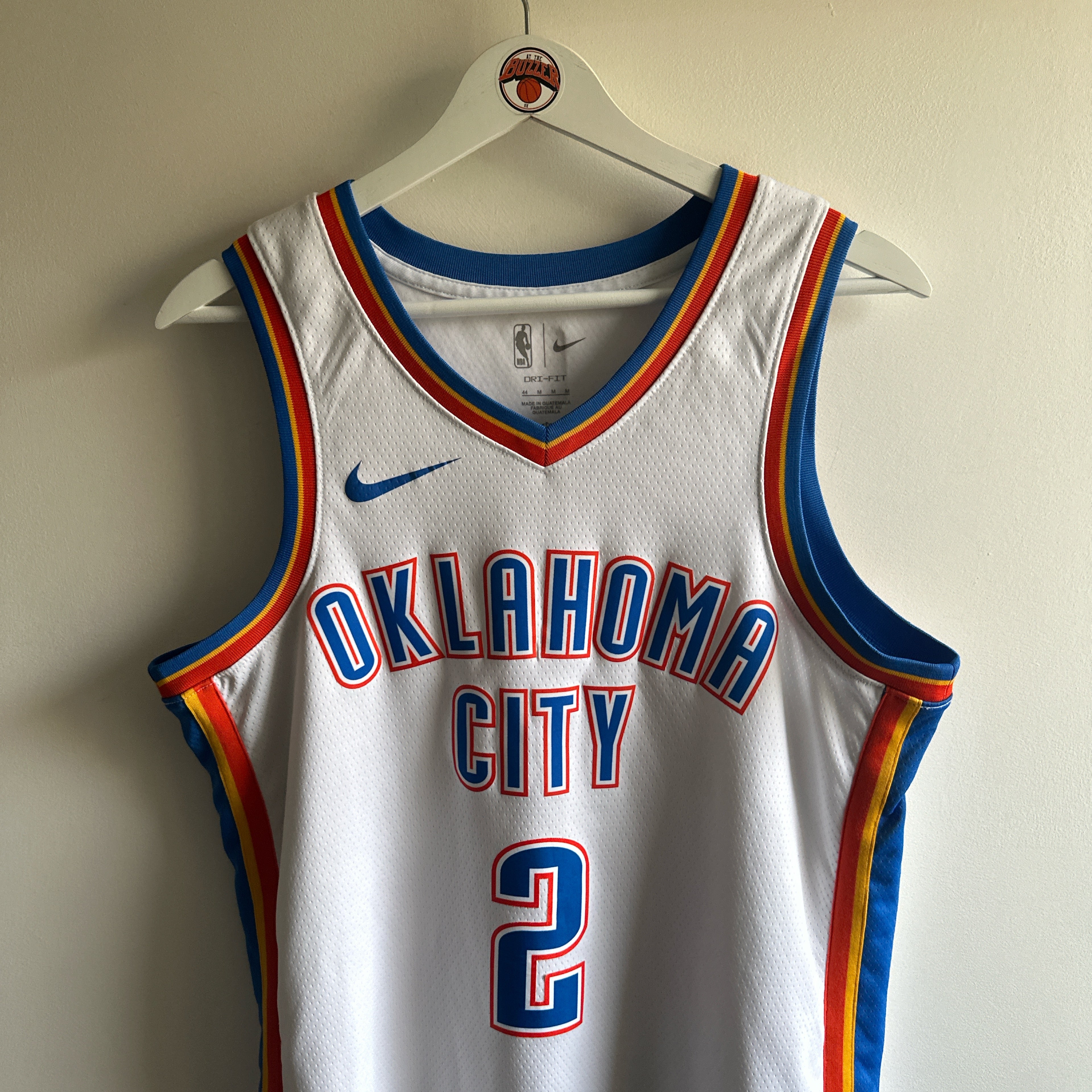 Oklahoma City Thunder Shai Gilgeous - Alexander Nike jersey - Medium