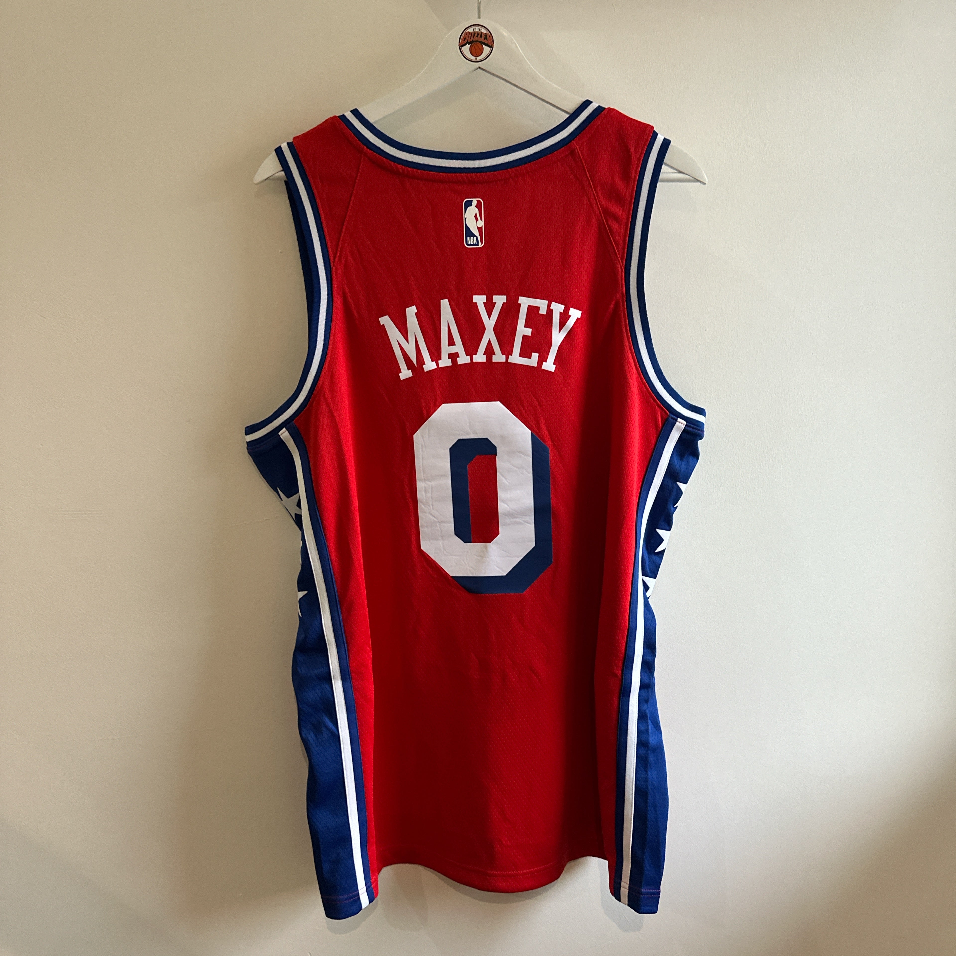 Philadelphia 76ers Tyrese Maxey Jordan jersey - Large