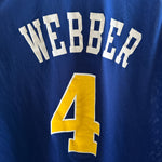 Load image into Gallery viewer, Golden State Warriors Chris Webber Champion jersey - Large
