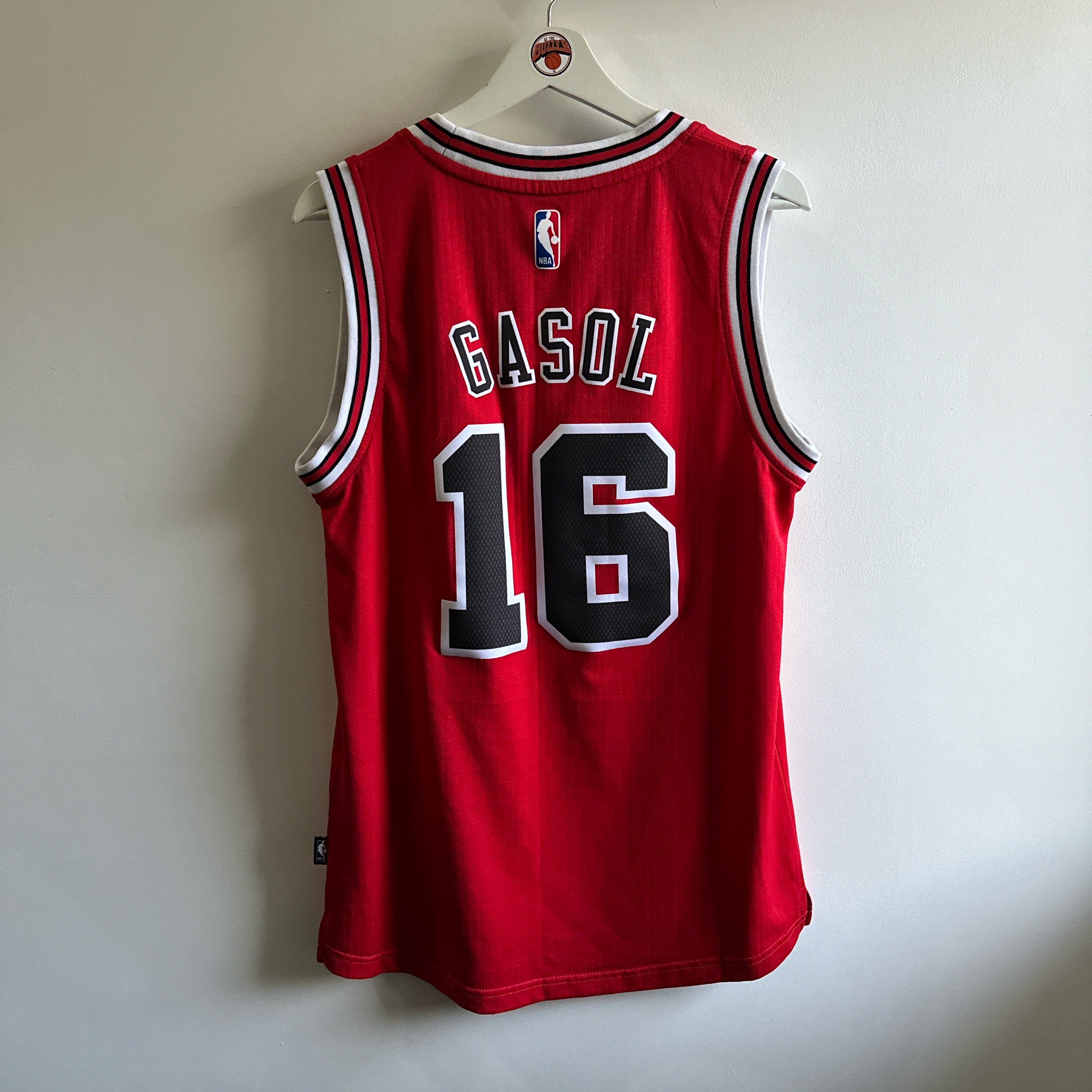 Chicago Bulls Pau Gasol Adidas jersey - Small (fits Medium)