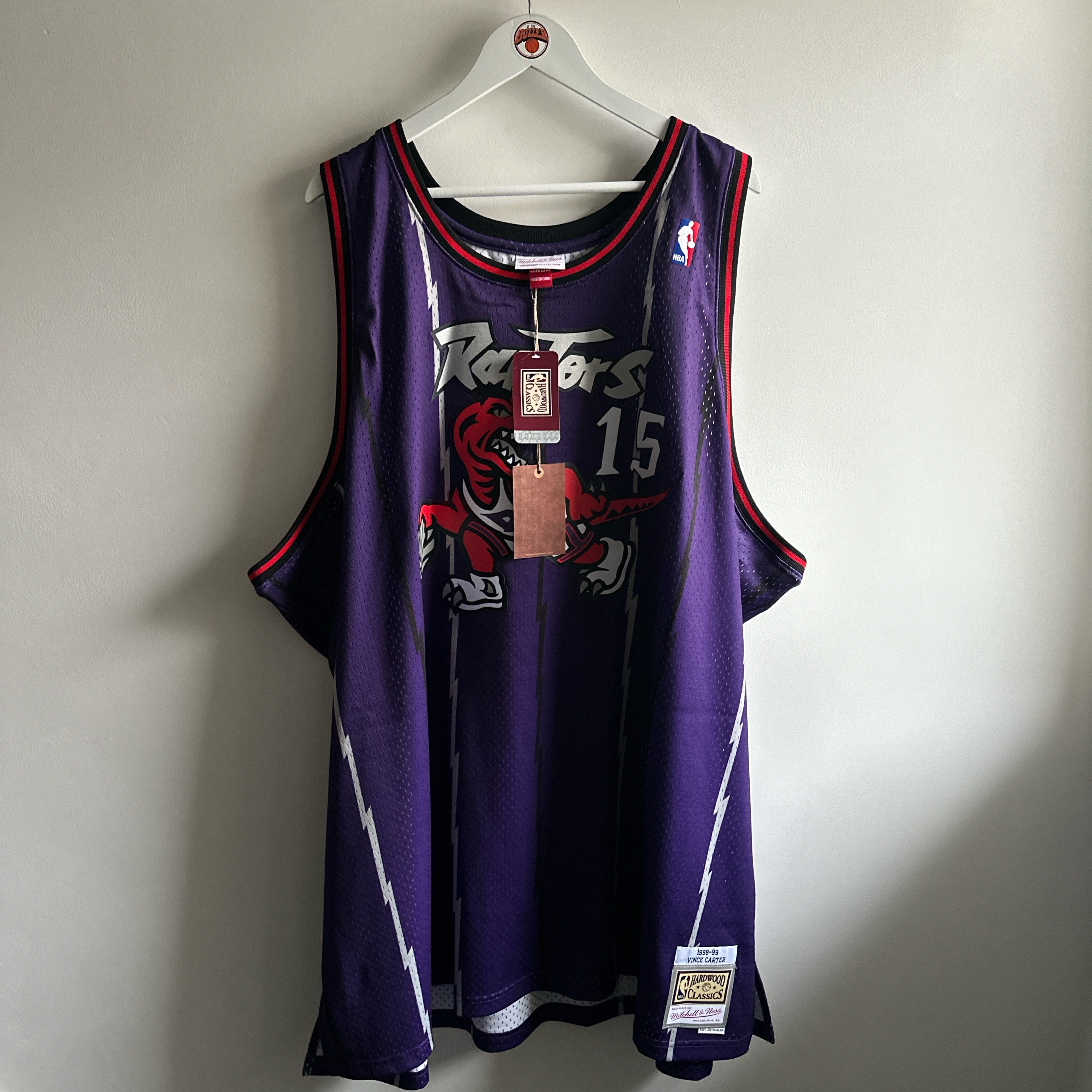 Toronto Raptors Vince Carter  Mitchell & Ness jersey - 5XL