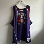 Cargar imagen en el visor de la galería, Toronto Raptors Vince Carter  Mitchell &amp; Ness jersey - 5XL
