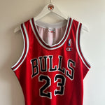 Görseli Galeri görüntüleyiciye yükleyin, Chicago Bulls Michael Jordan Champion reversible jersey - XL
