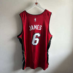 Miami Heat LeBron James Jordan jersey - XXL