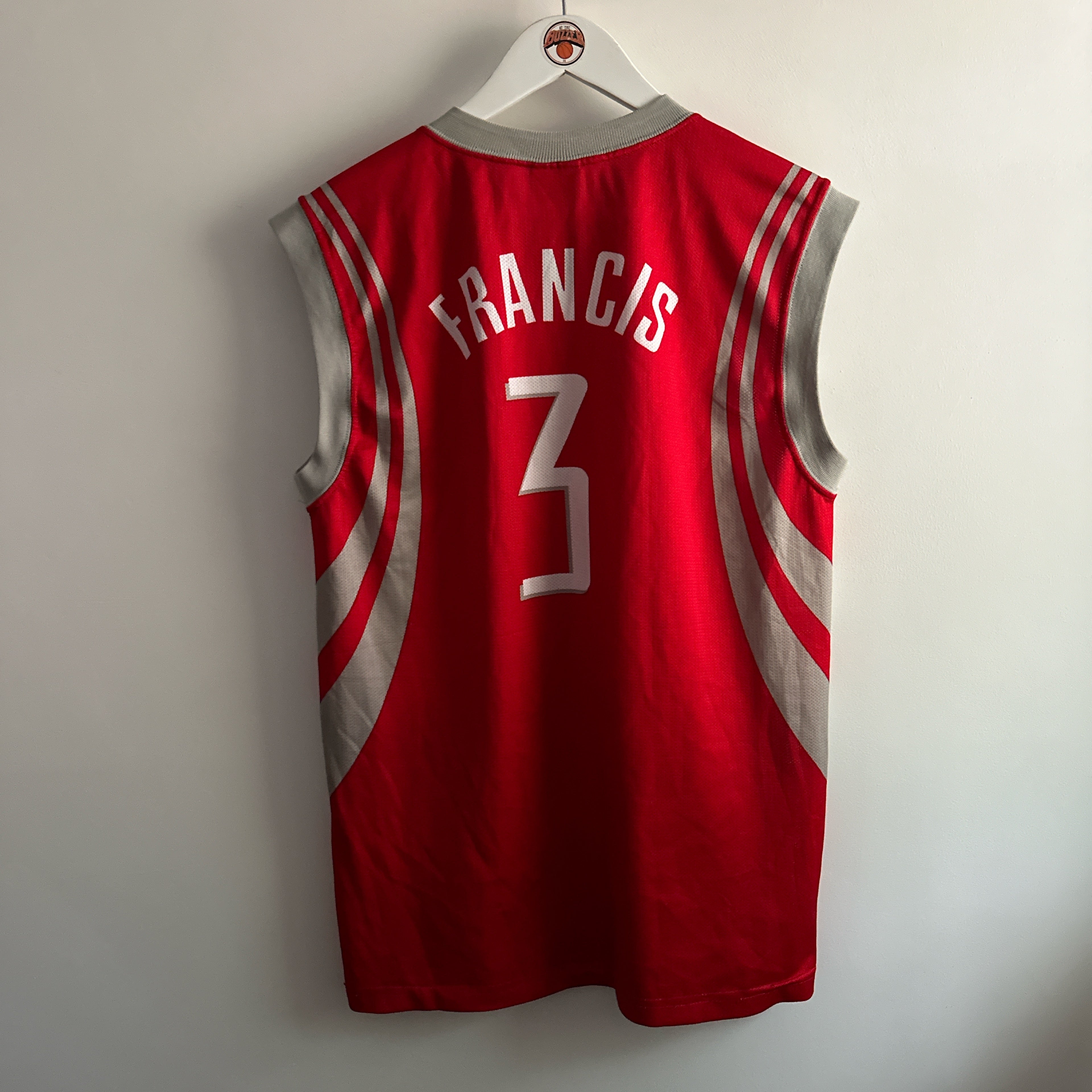 Houston Rockets Steve Francis Champion jersey Medium At the buzzer UK