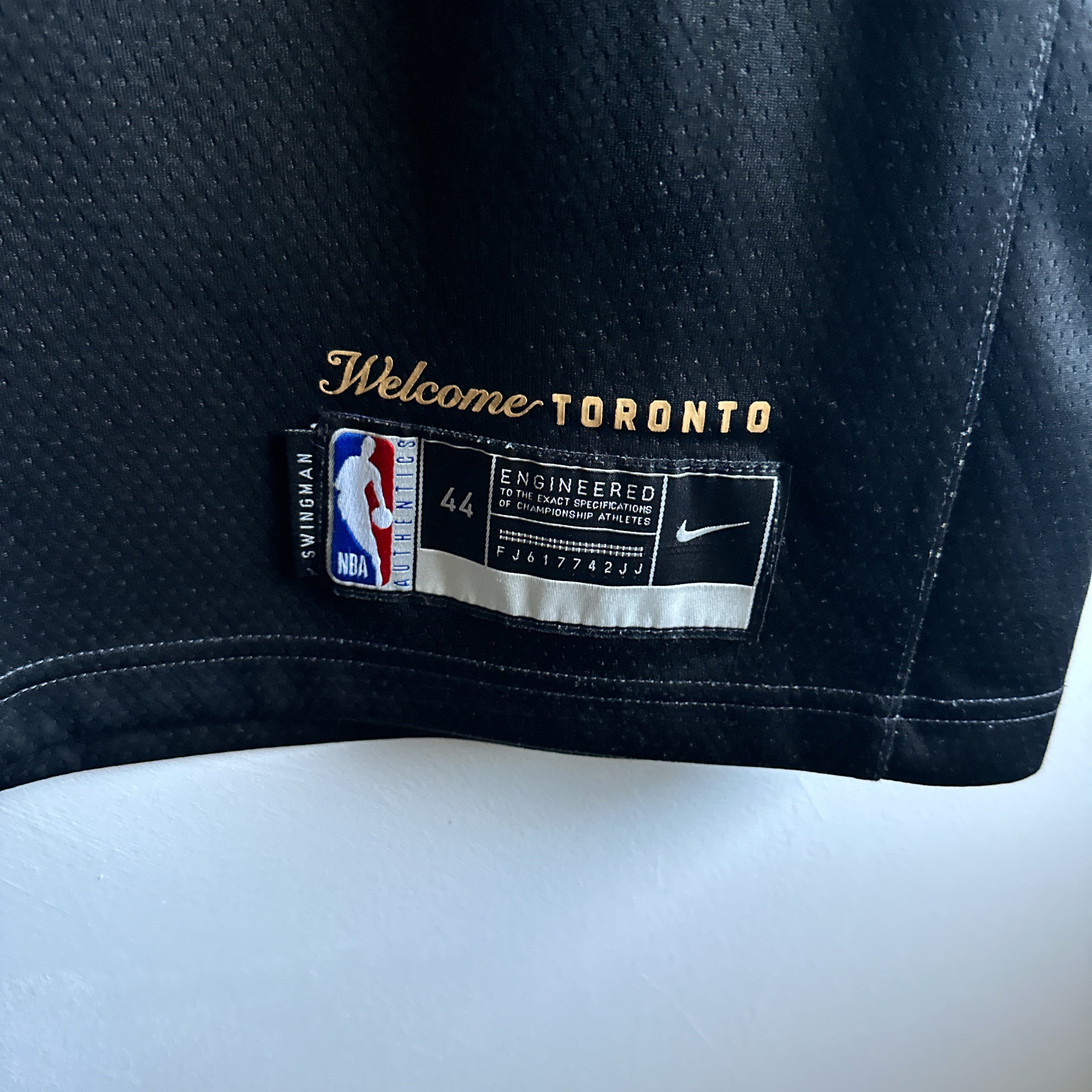 Toronto Raptors Paskal Siakham Nike jersey - Medium