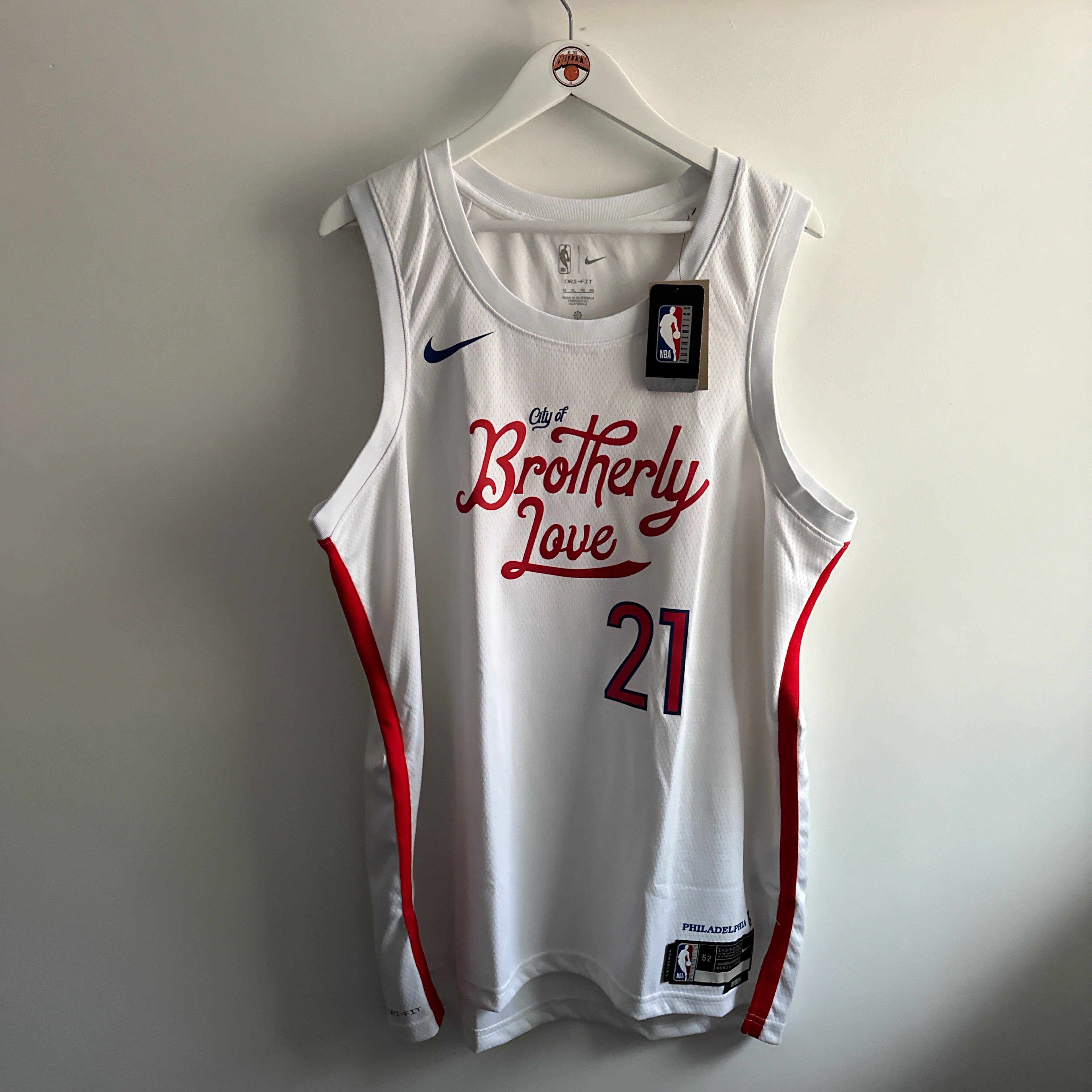 Philadelphia 76ers Joel Embiid Nike jersey - XL