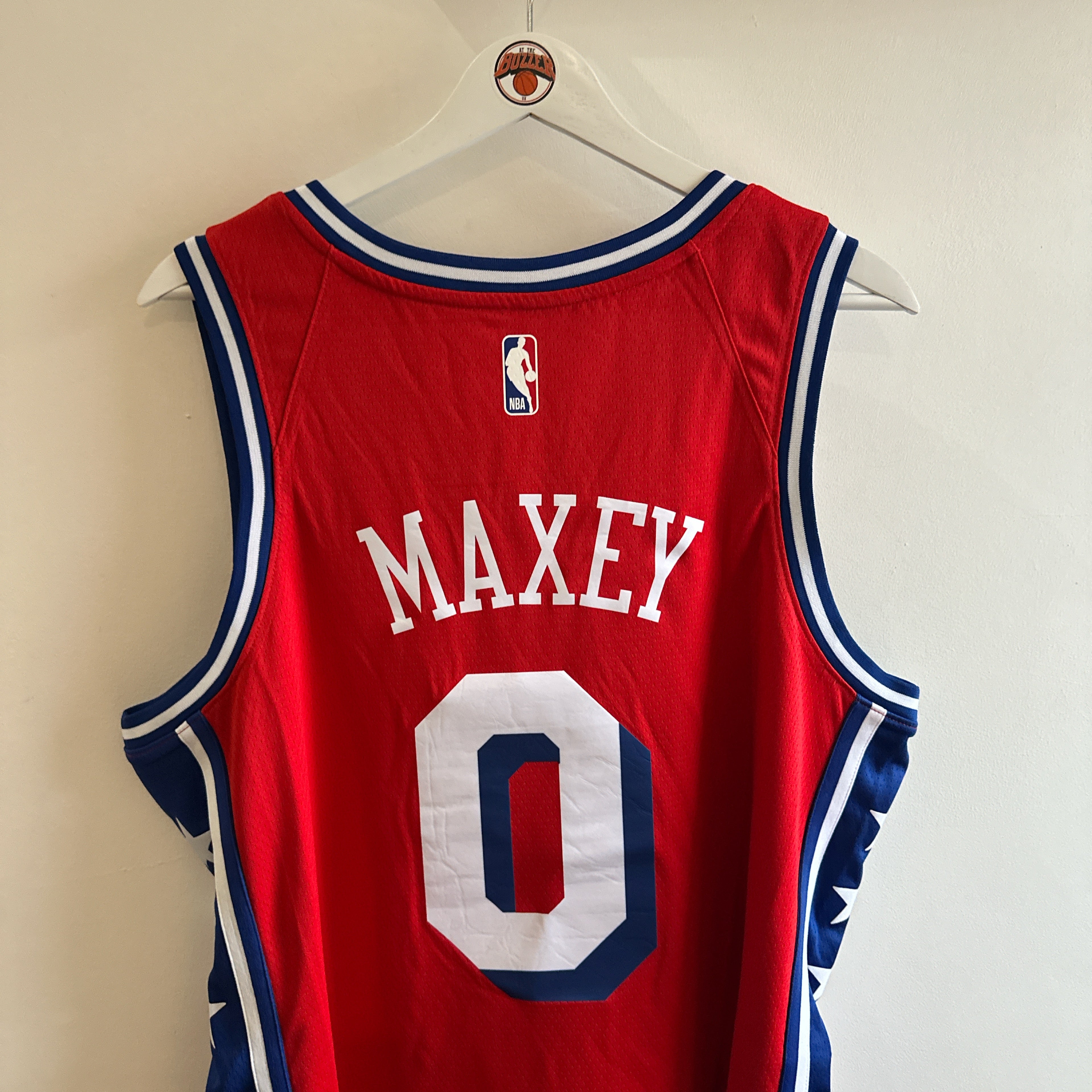 Philadelphia 76ers Tyrese Maxey Jordan jersey - Large