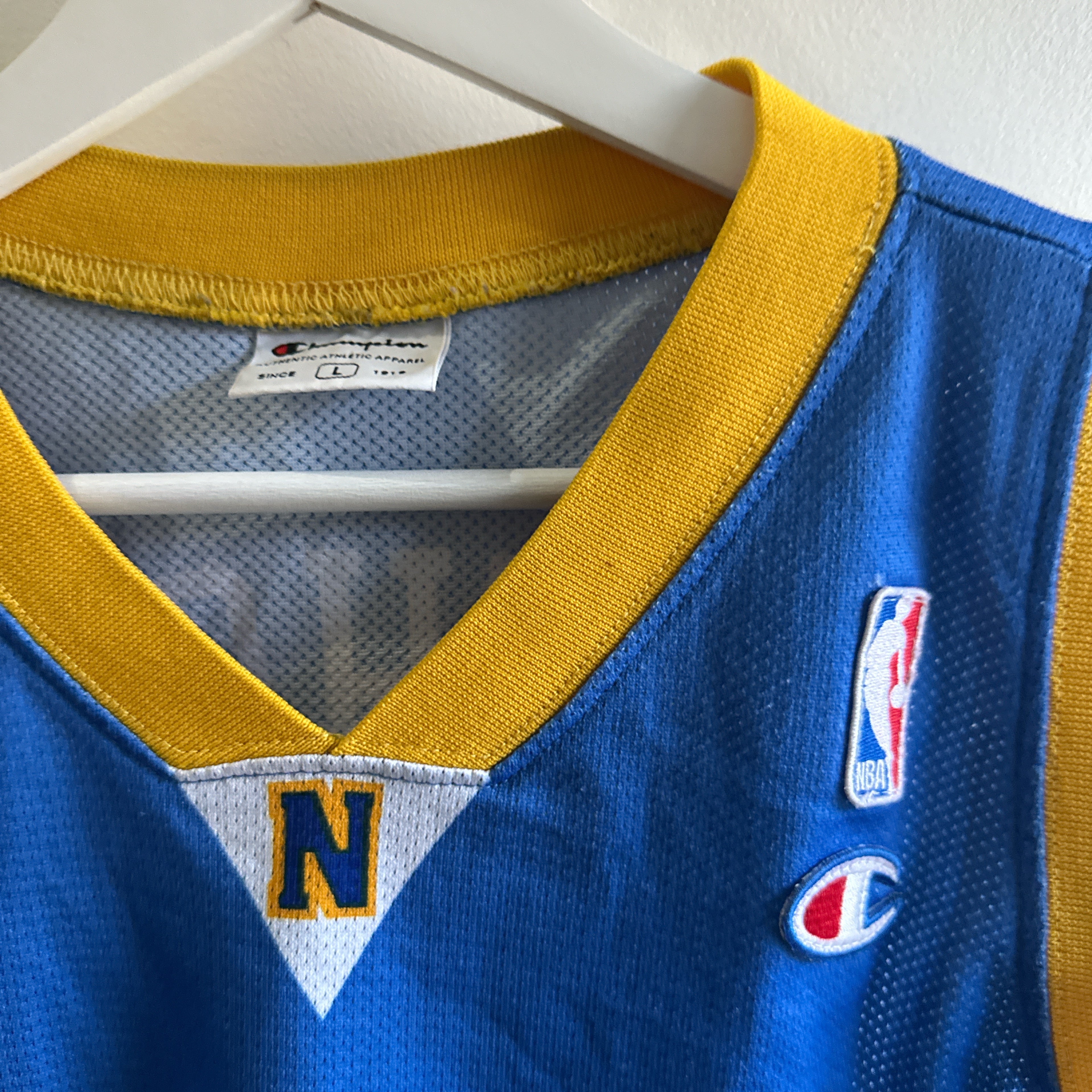 Denver Nuggets Carmelo Anthony Champion jersey - Medium (Large)