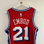 Cargar imagen en el visor de la galería, Philadelphia 76ers Joel Embiid Jordan jersey - Medium
