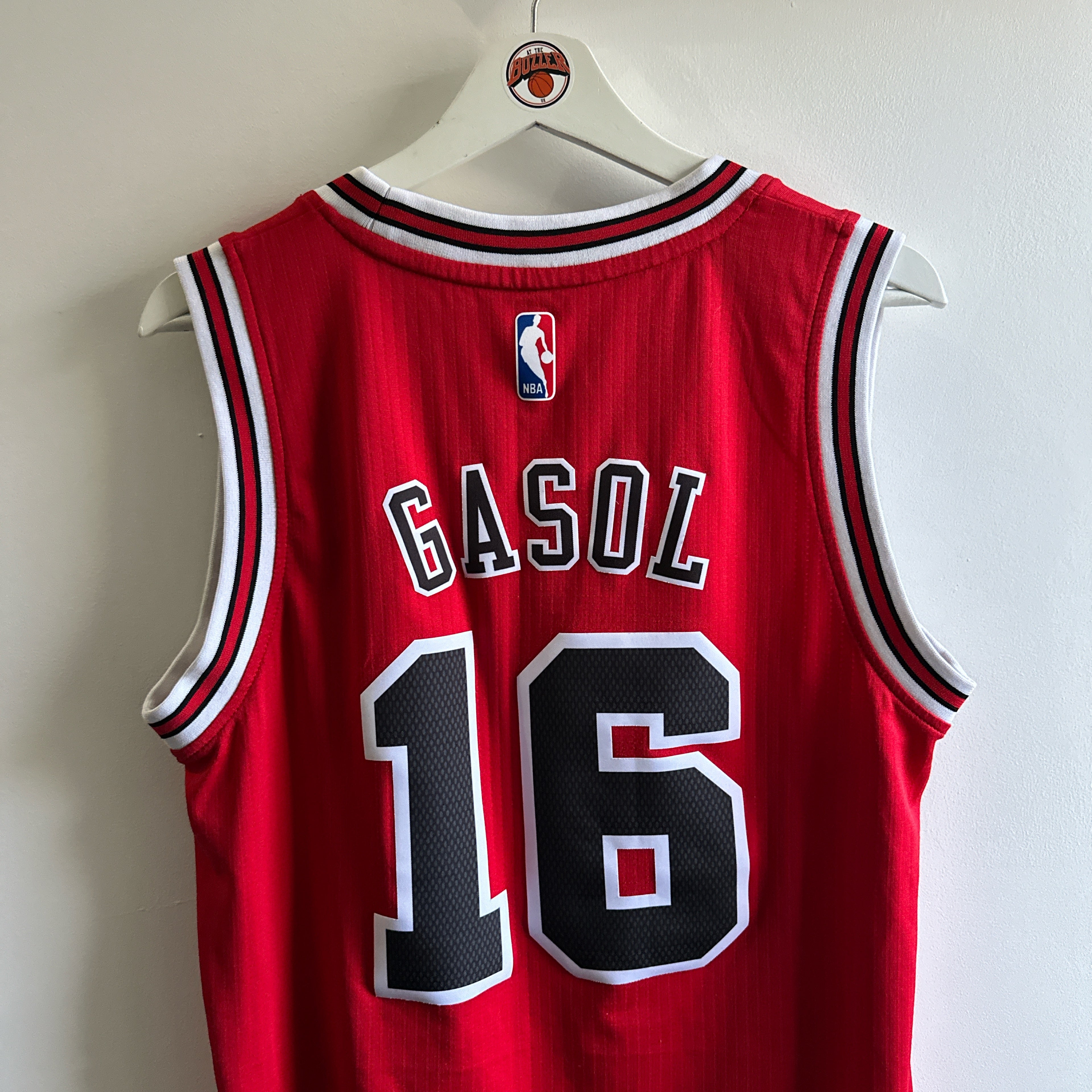 Chicago Bulls Pau Gasol Adidas jersey - Small (fits Medium)