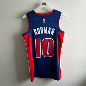 Detroit Pistons Dennis Rodman Nike jersey - XS