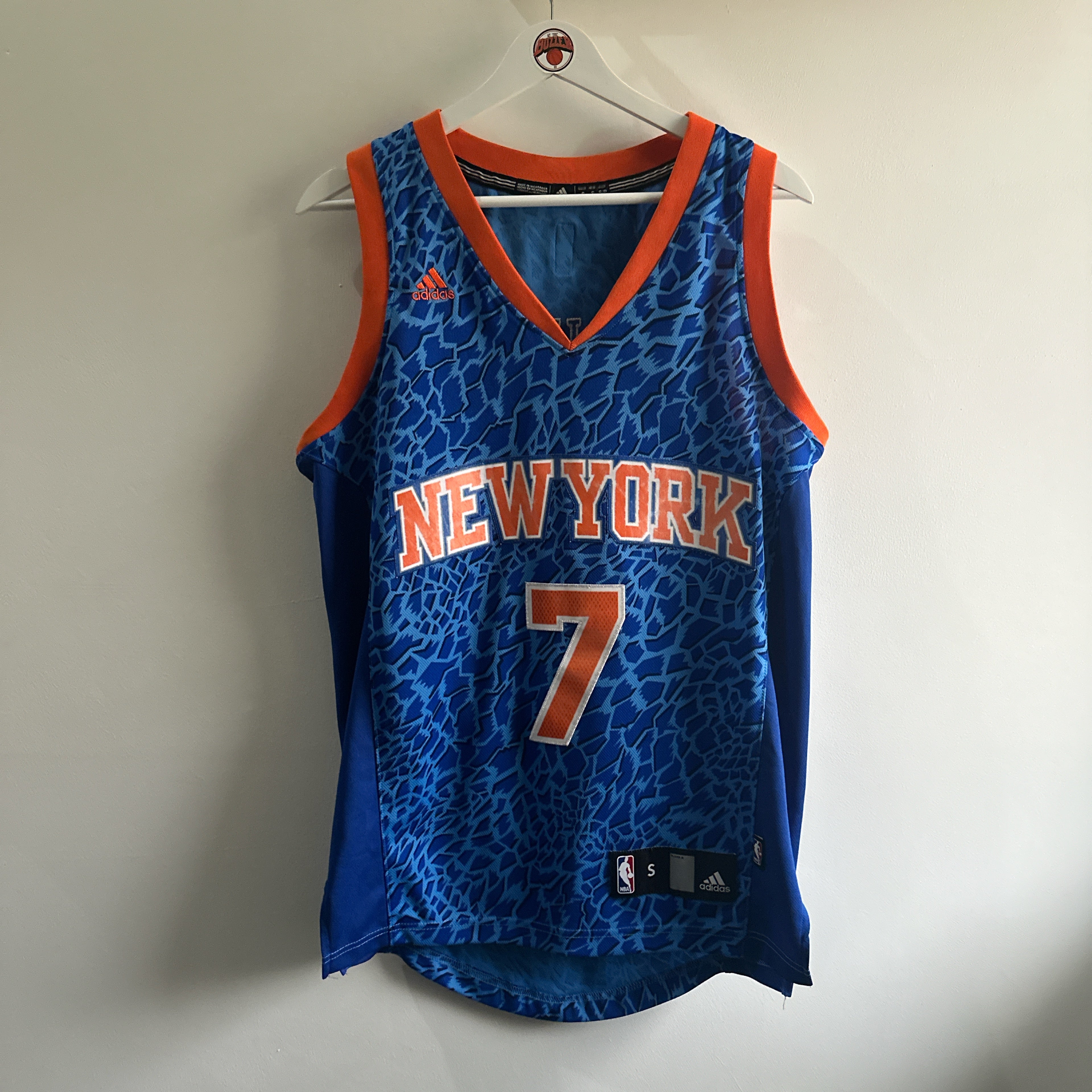 New York Knicks Carmelo Anthony Adidas jersey - Small (fits Medium)