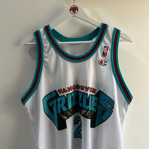 Vancouver Grizzlies Greg Anthony Champion jersey - Small