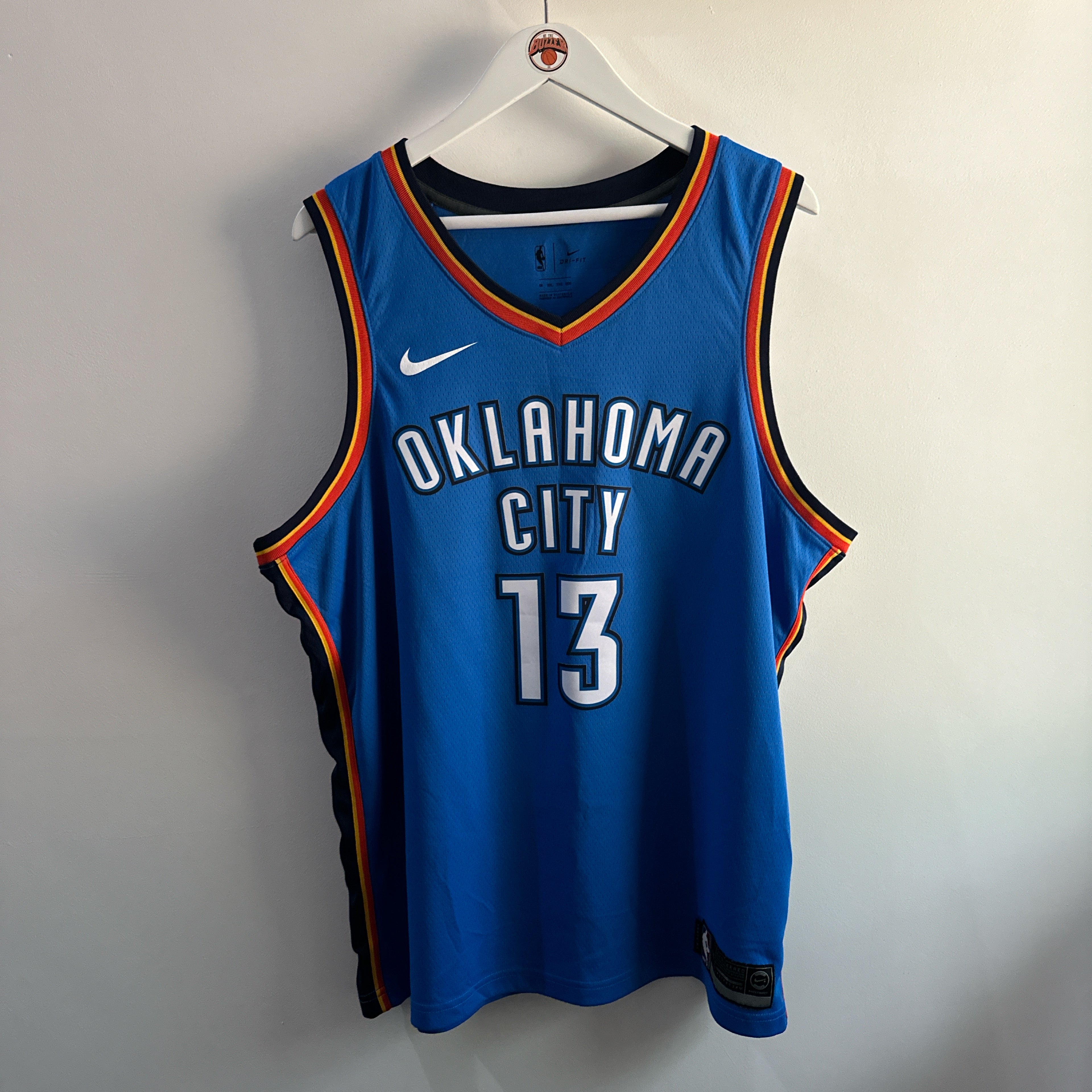 Paul george okc swingman jersey on sale