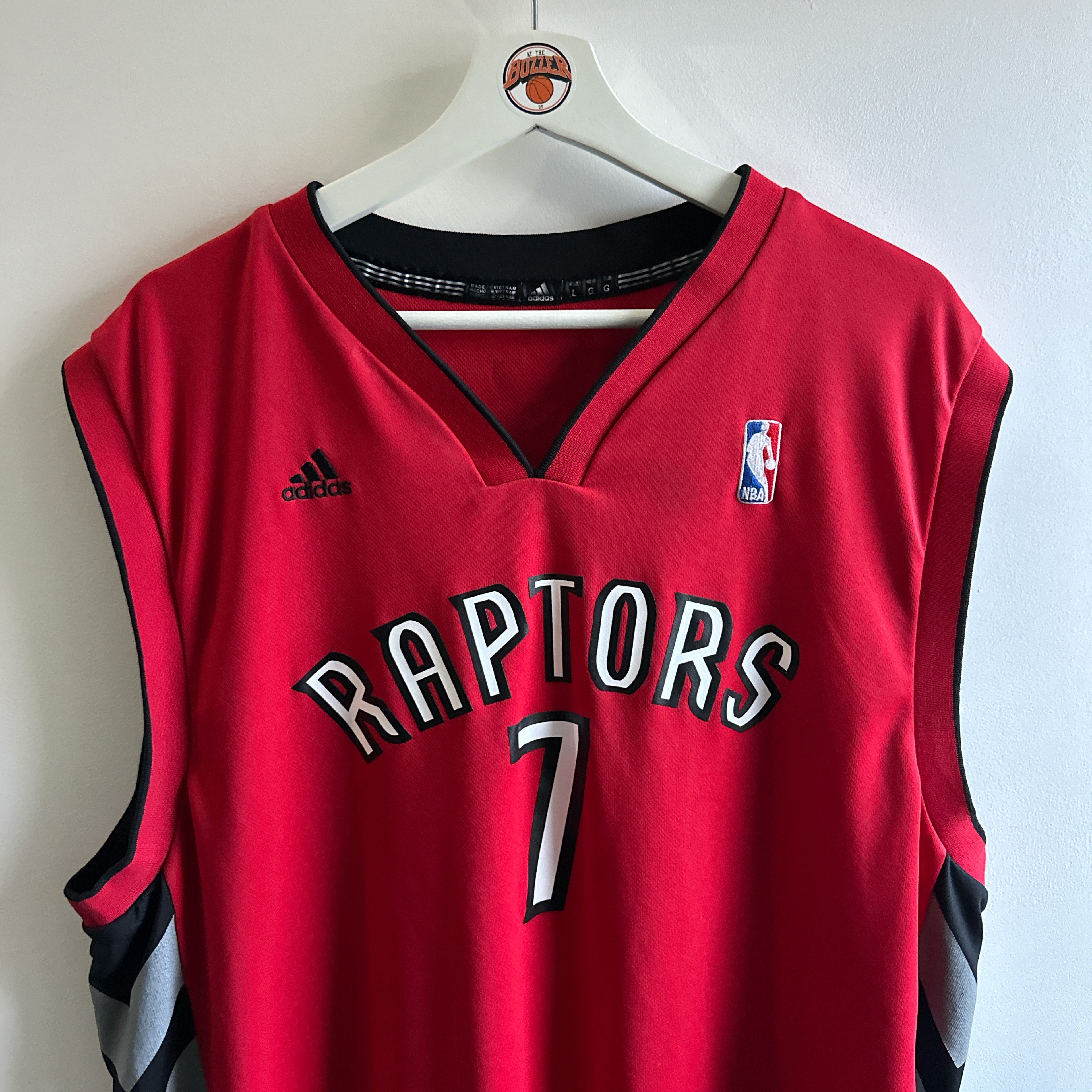 Toronto Raptors Andrea Bargnani Adidas jersey - Large