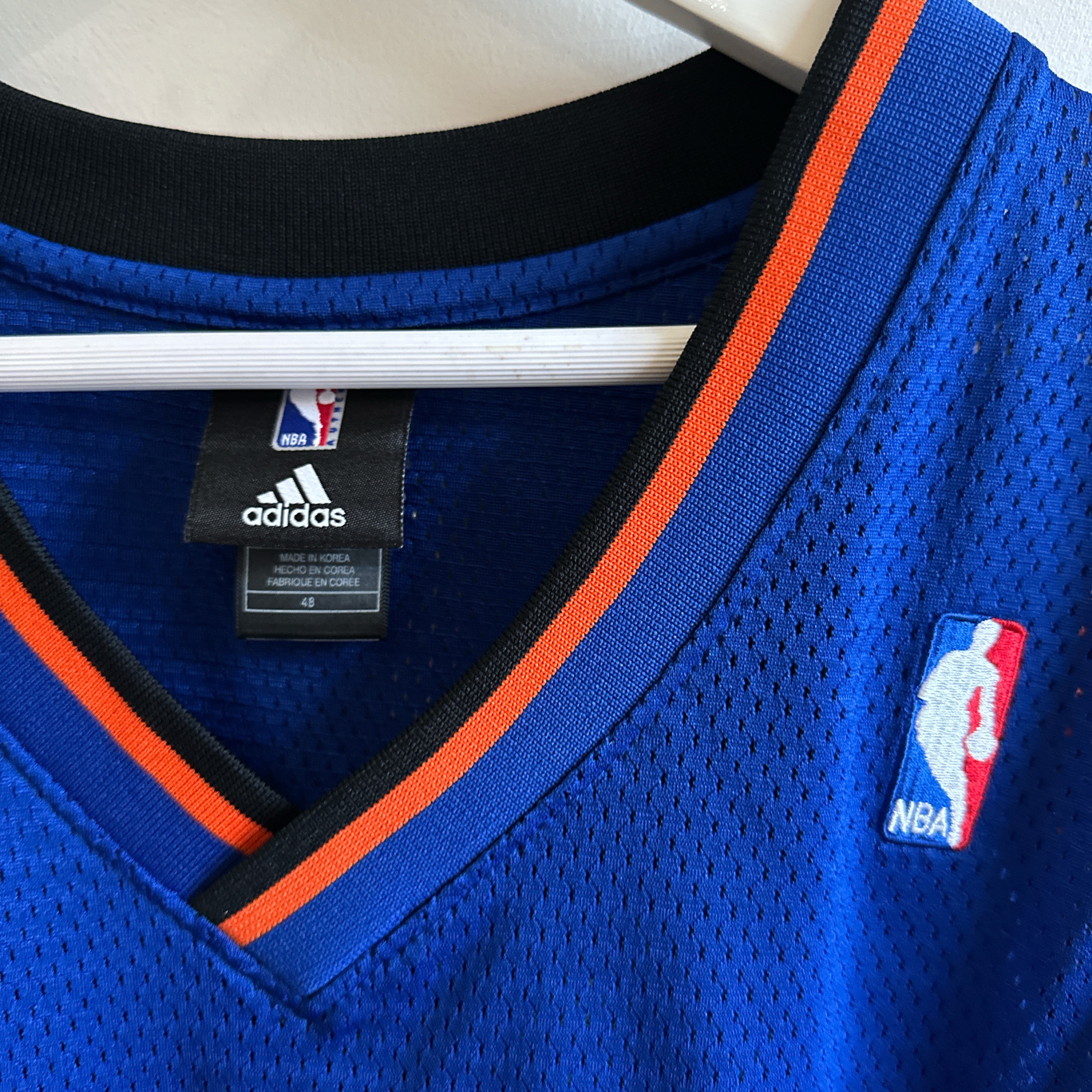 New York Knicks Stephon Marbury Adidas authentic jersey - XL