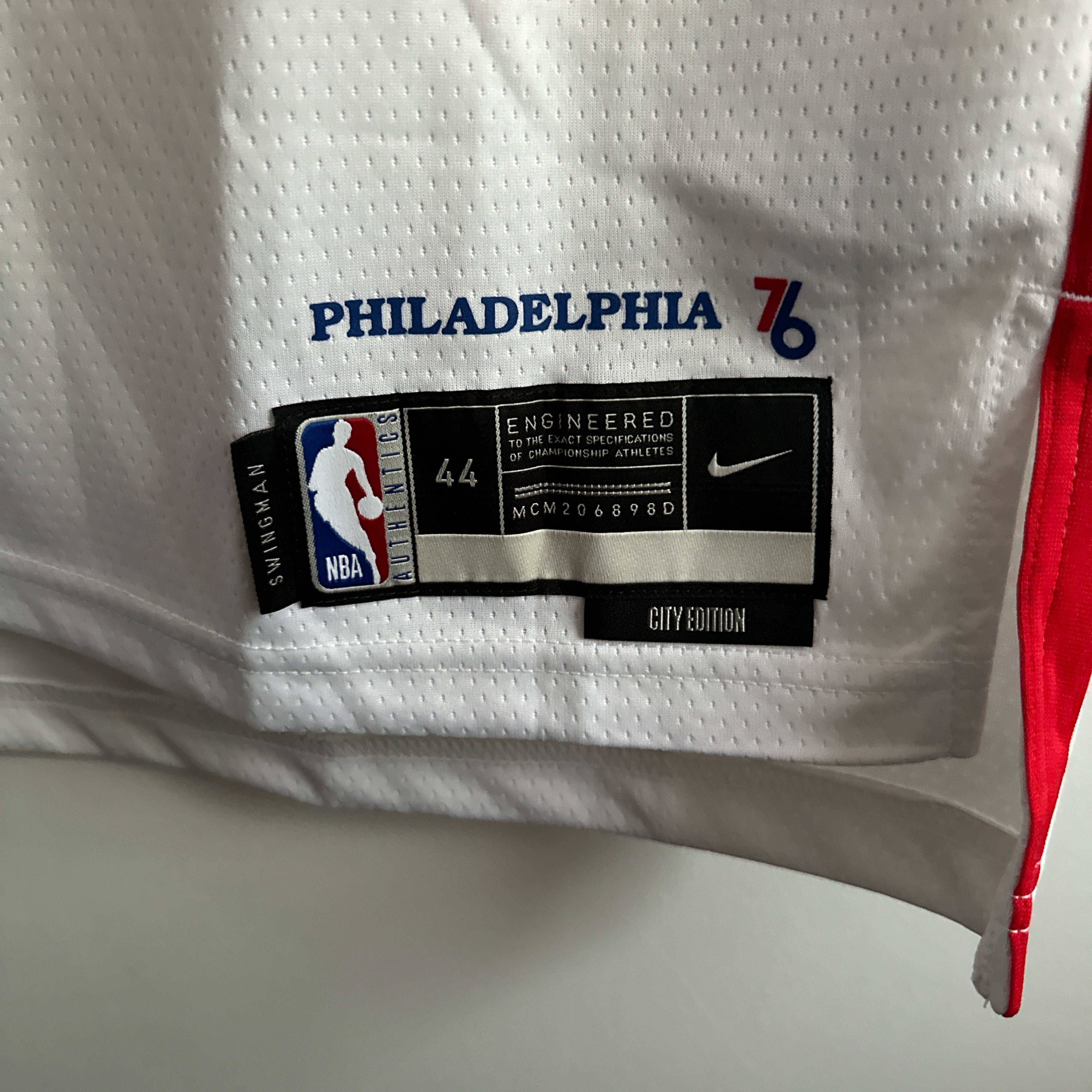 Philadelphia 76ers Tyrese Maxey Nike jersey - Medium