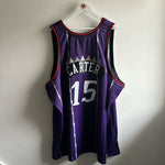 Cargar imagen en el visor de la galería, Toronto Raptors Vince Carter  Mitchell &amp; Ness jersey - 5XL
