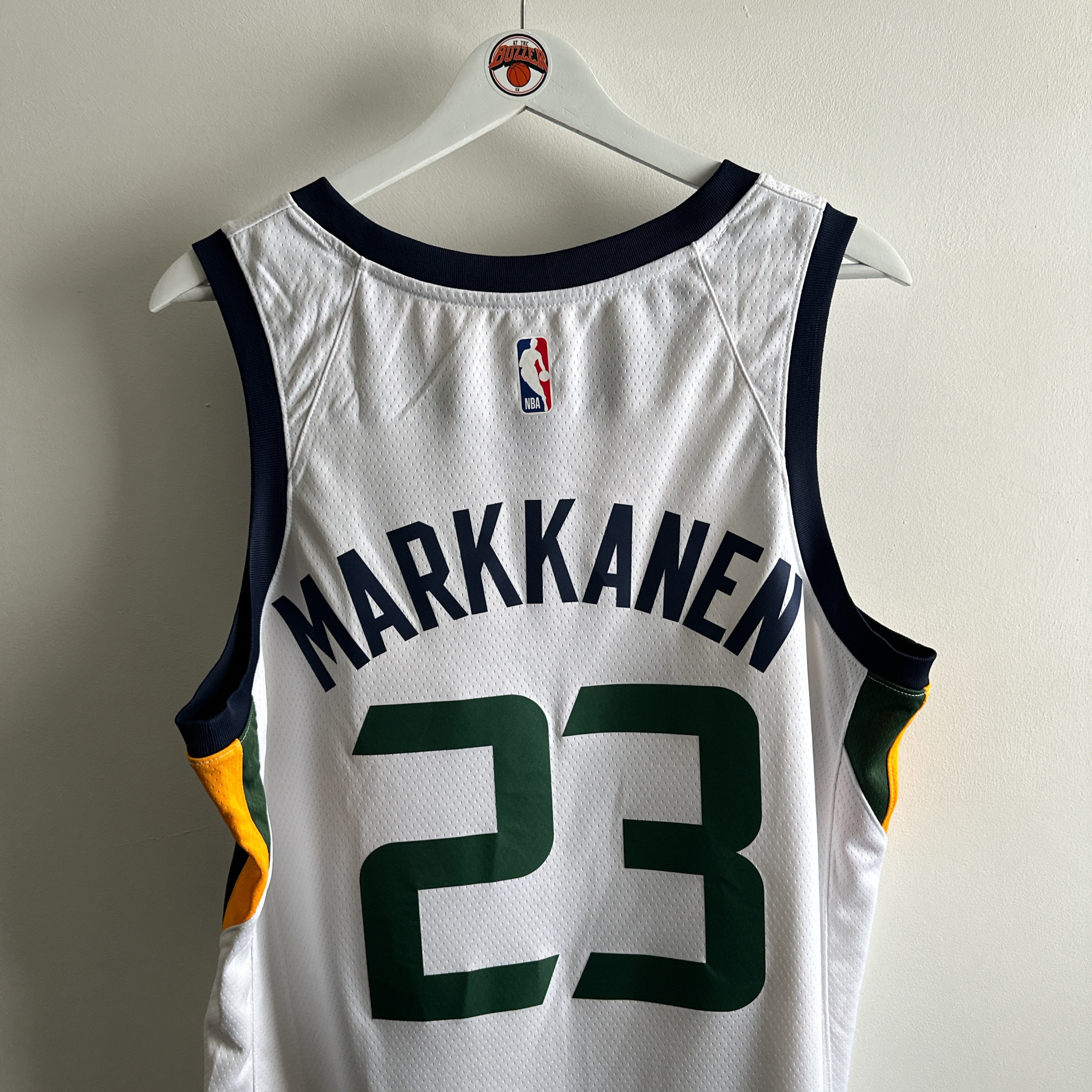 Utah Jazz Lauri Markkanen Nike jersey - Large