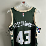 Load image into Gallery viewer, Milwaukee Bucks Thanasis Antetokounmpo Nike jersey - Small
