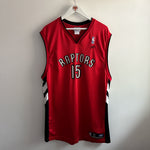 Cargar imagen en el visor de la galería, Toronto Raptors Vince Carter Reebok jersey - XL
