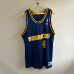 Lade das Bild in den Galerie-Viewer, Golden State Warriors Chris Webber Champion jersey - Large
