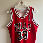 Görseli Galeri görüntüleyiciye yükleyin, Chicago Bulls Scottie Pippen Champion jersey - Small (Fits medium)
