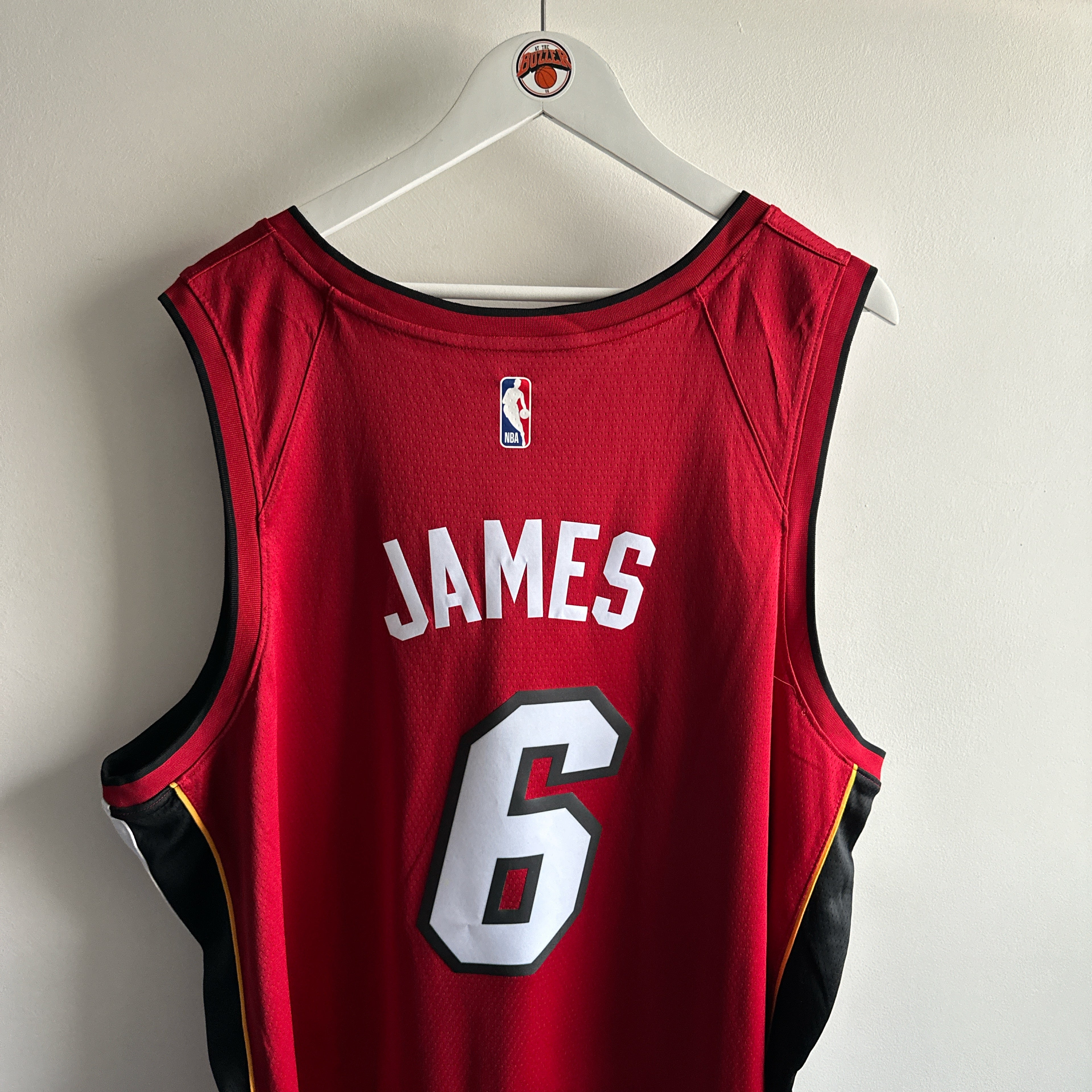 Miami Heat LeBron James Jordan jersey - XXL