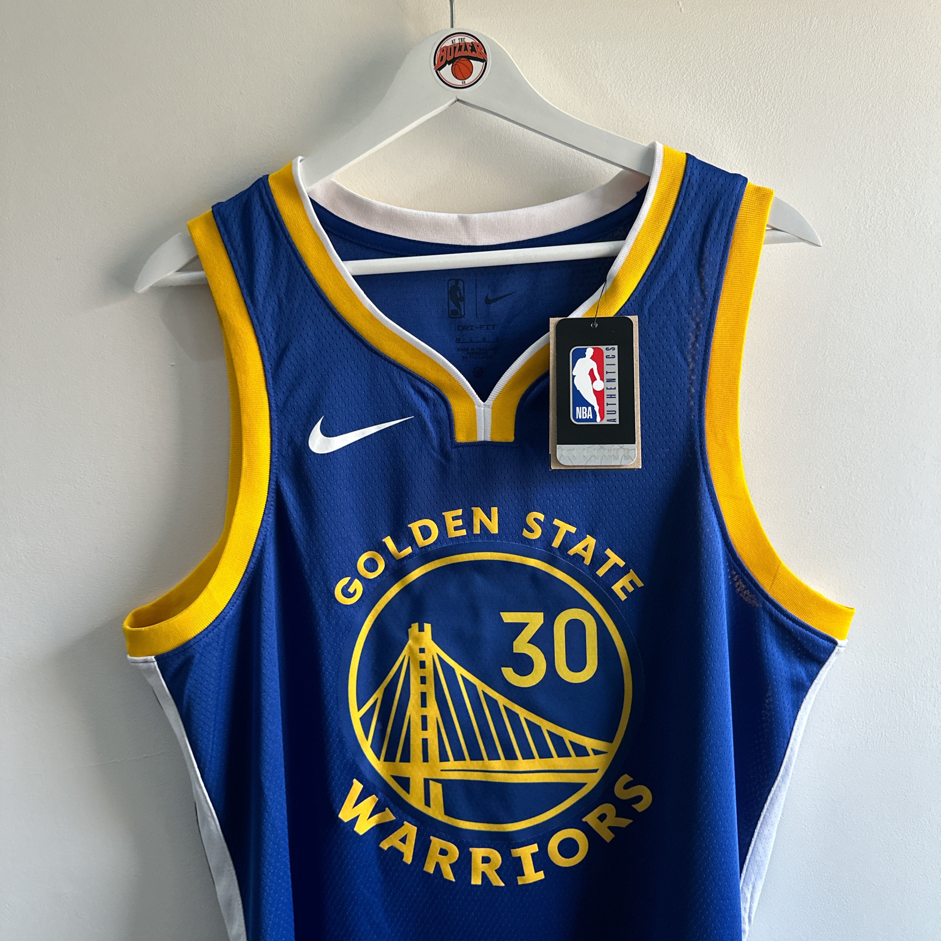 Golden State Warriors Steph Curry Nike jersey - Large