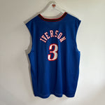 Load image into Gallery viewer, Philadelphia 76ers Allen Iverson Champion jersey - Medium (fits XL)
