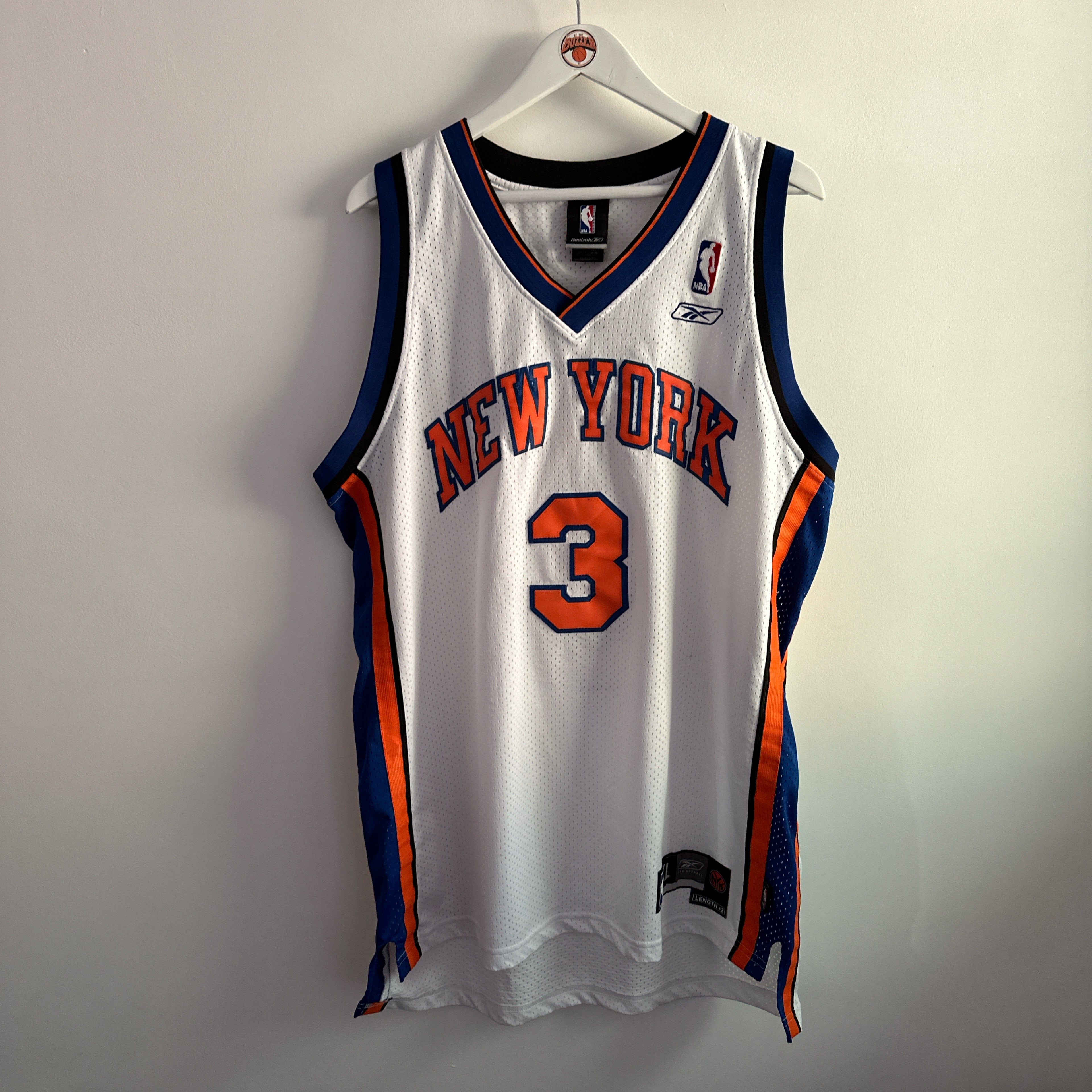 New York Knicks Stephon Marbury Reebok Jersey - XL