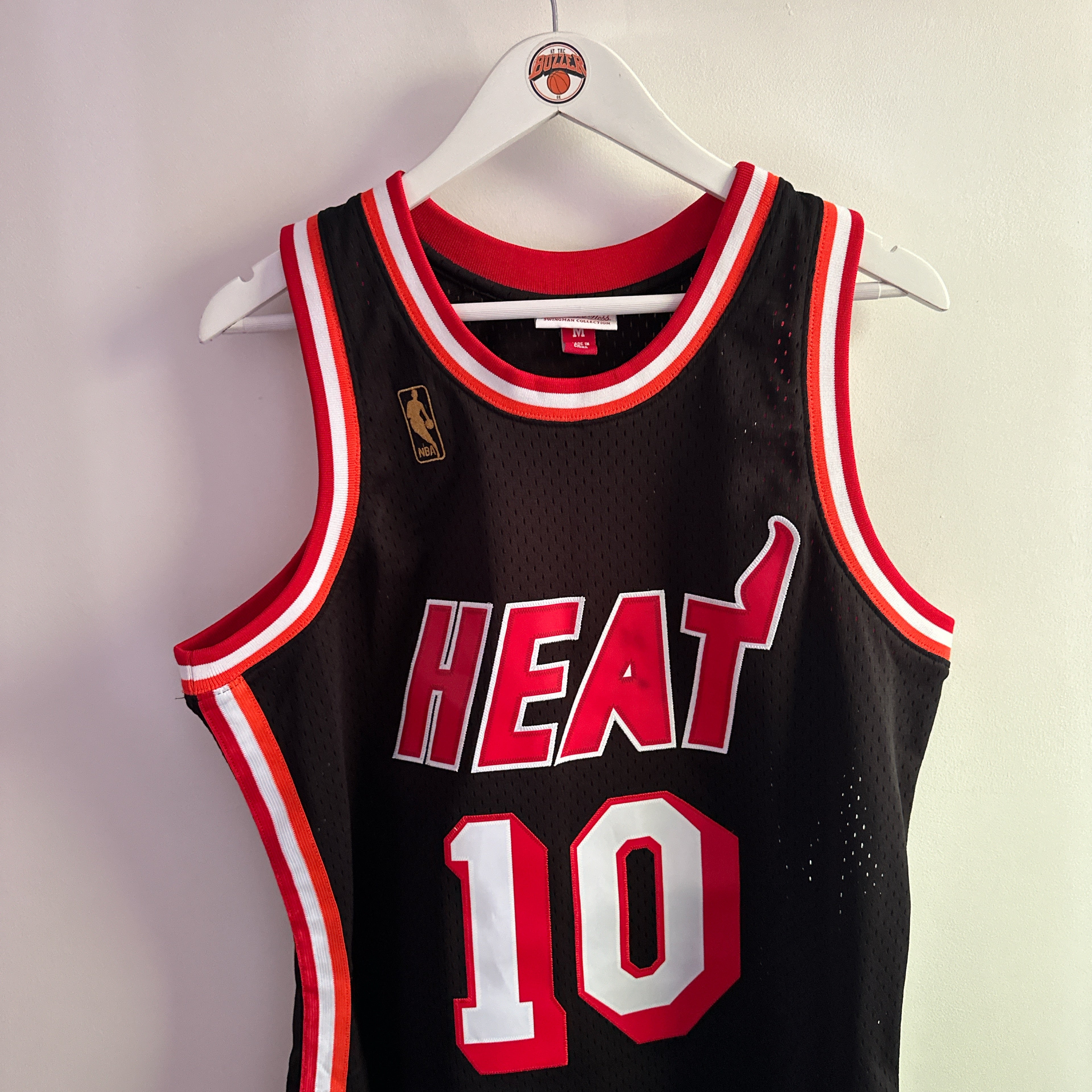 Miami Heat Tim Hardaway Mitchell Ness jersey Medium At the buzzer UK