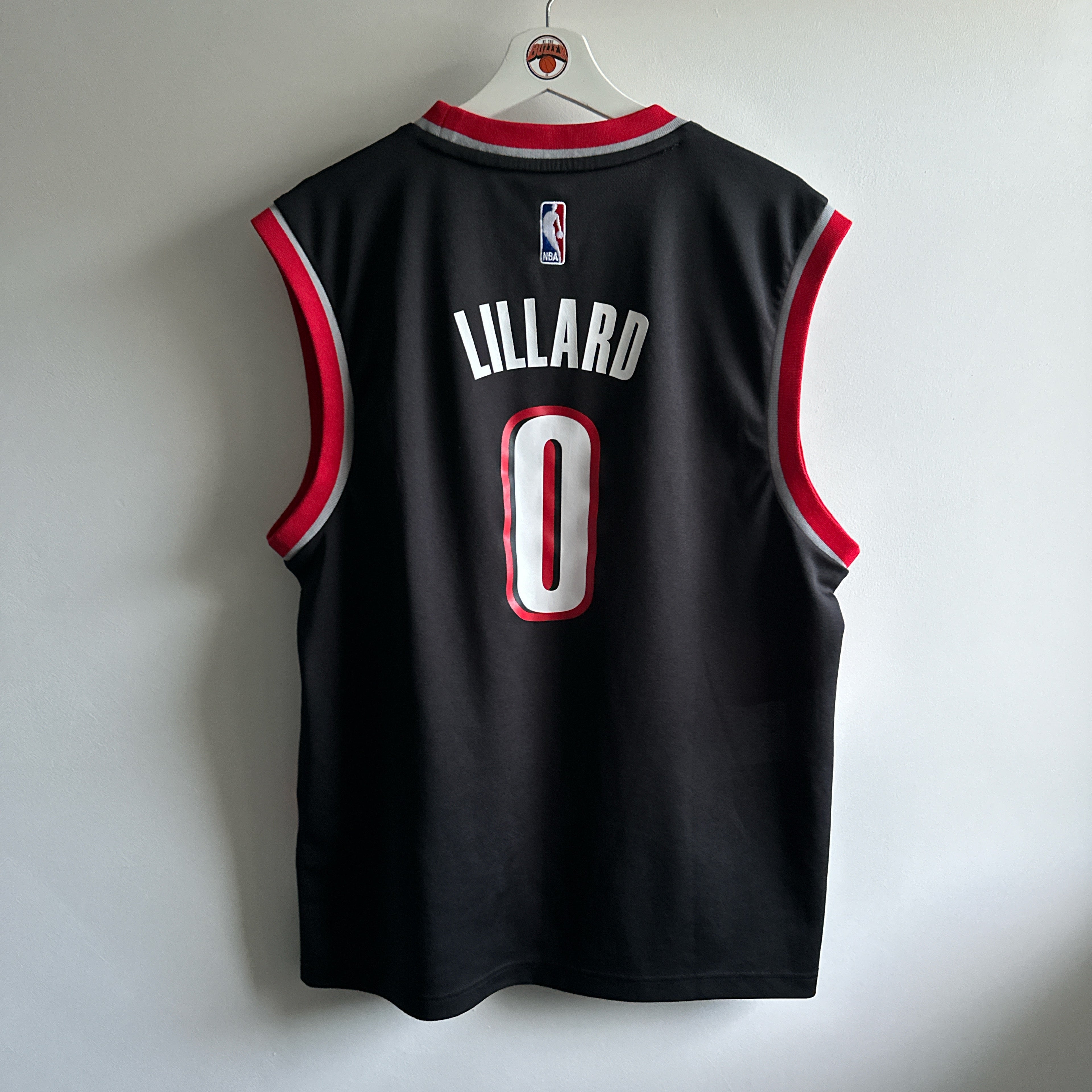 Portland Trailblazers Damien Lillard Adidas jersey - Medium