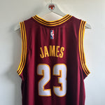 Görseli Galeri görüntüleyiciye yükleyin, Cleveland Cavaliers Lebron James Adidas jersey - Medium (Fits large)
