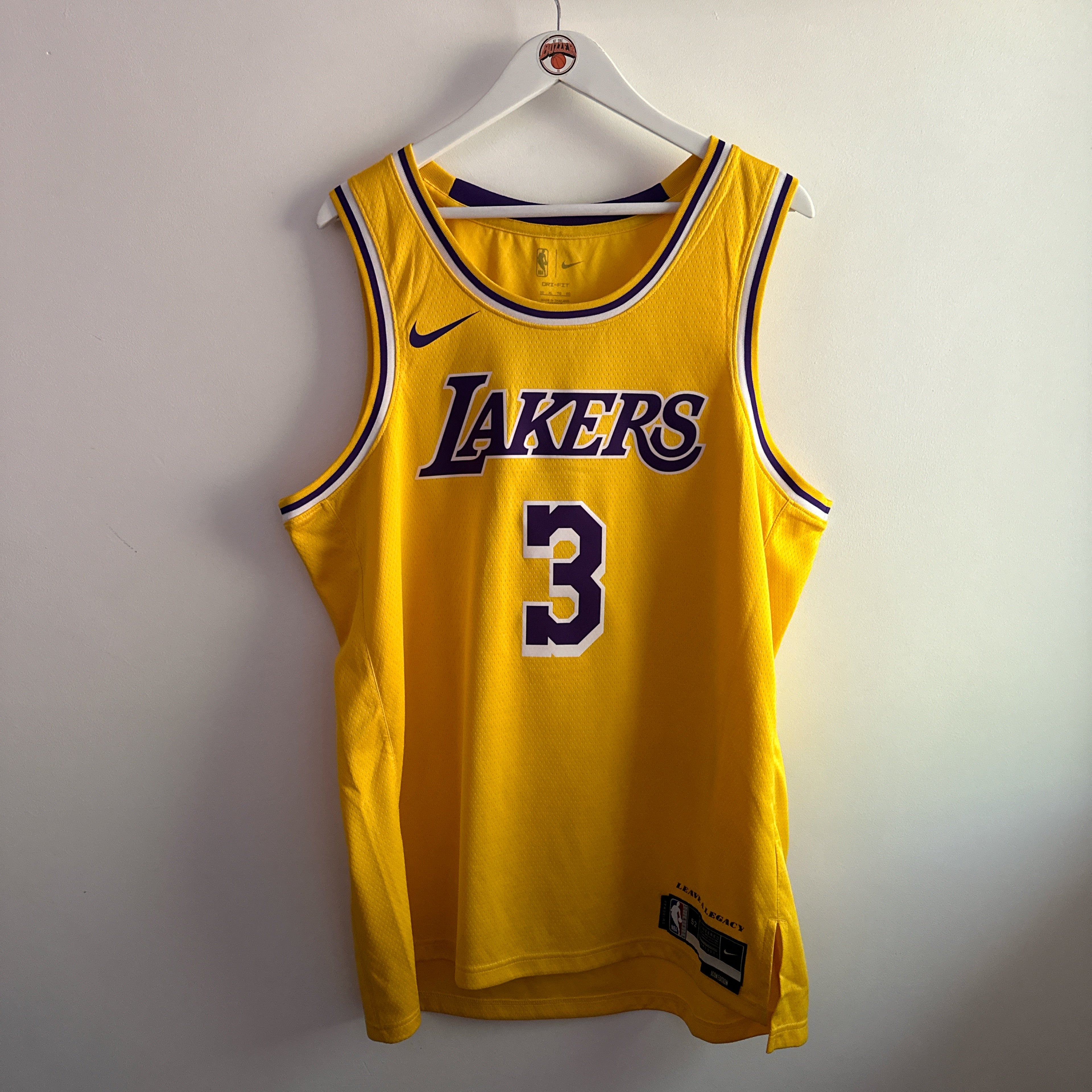 Los Angeles Lakers Anthony Davis Nike jersey - XL