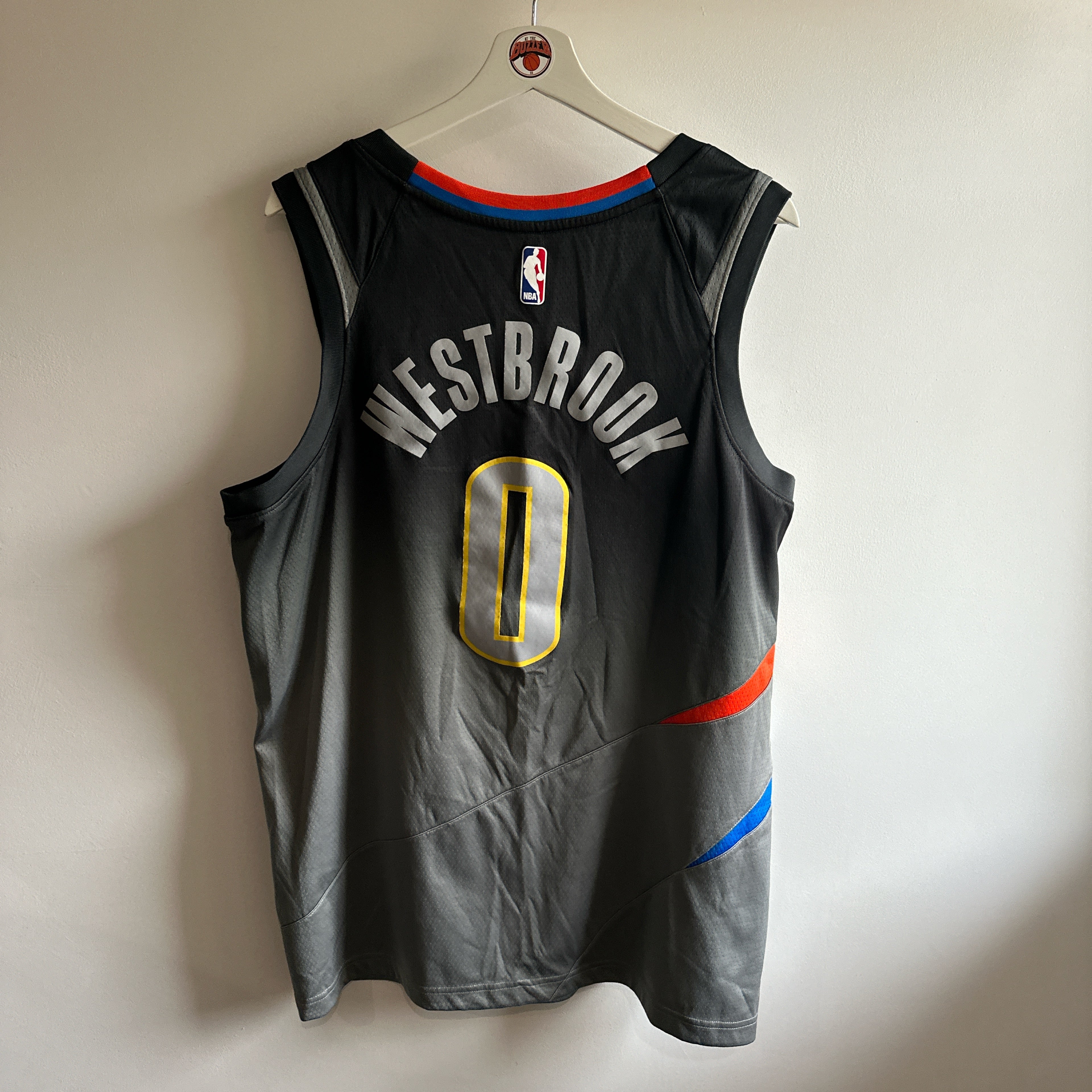 Oklahoma City Thunder Russell Westbrook Nike jersey - Large