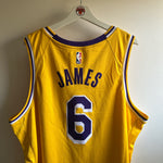 Load image into Gallery viewer, Los Angeles Lakers Lebron James Nike jersey - XXL
