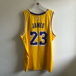 Load image into Gallery viewer, Los Angeles Lakers Lebron James Nike jersey - XL
